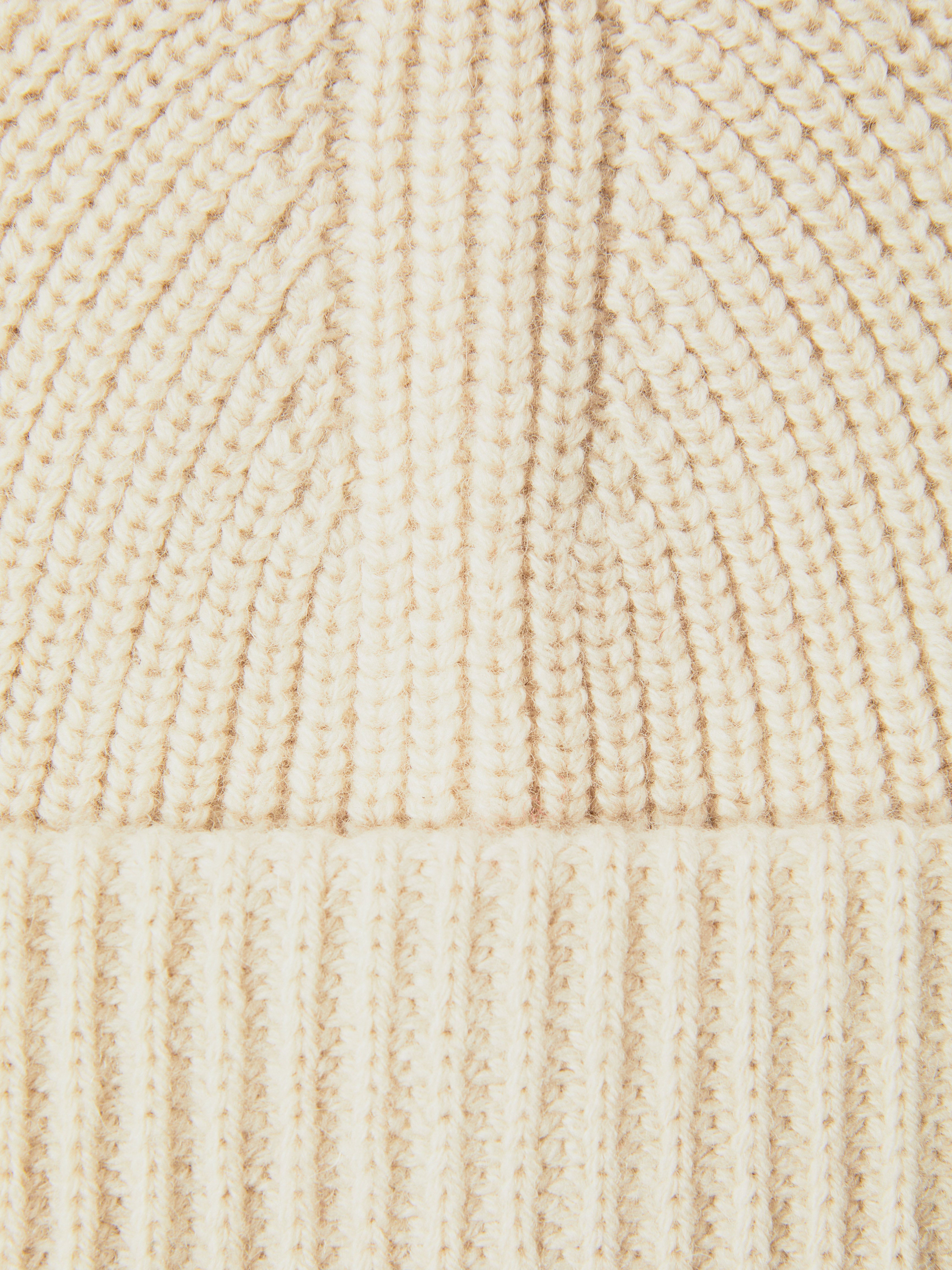 Selected Femme Birch Mary Knit Wool Beanie