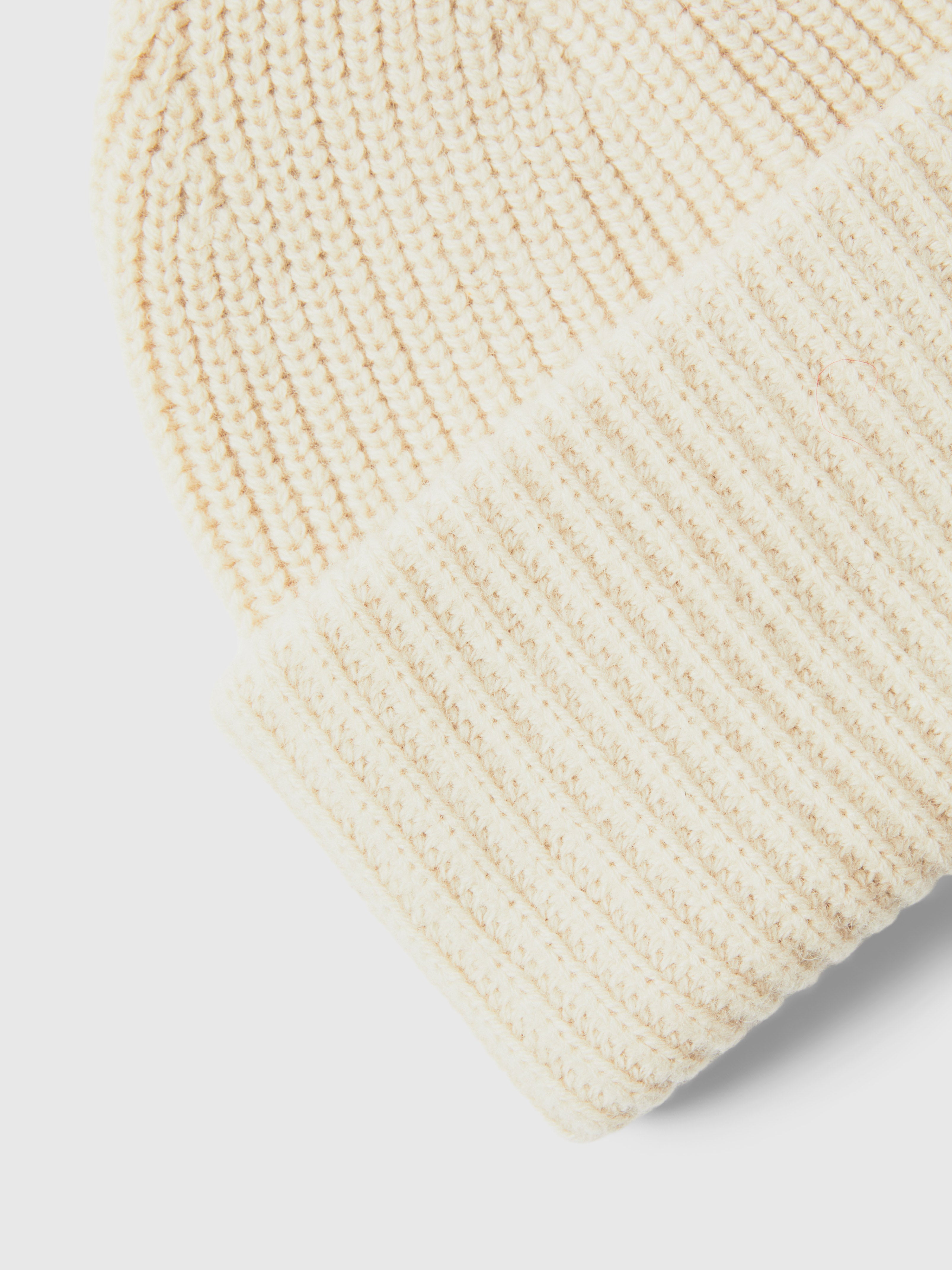 Selected Femme Birch Mary Knit Wool Beanie