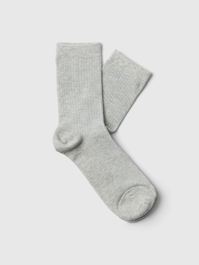 Selected Rose Light Grey Sock