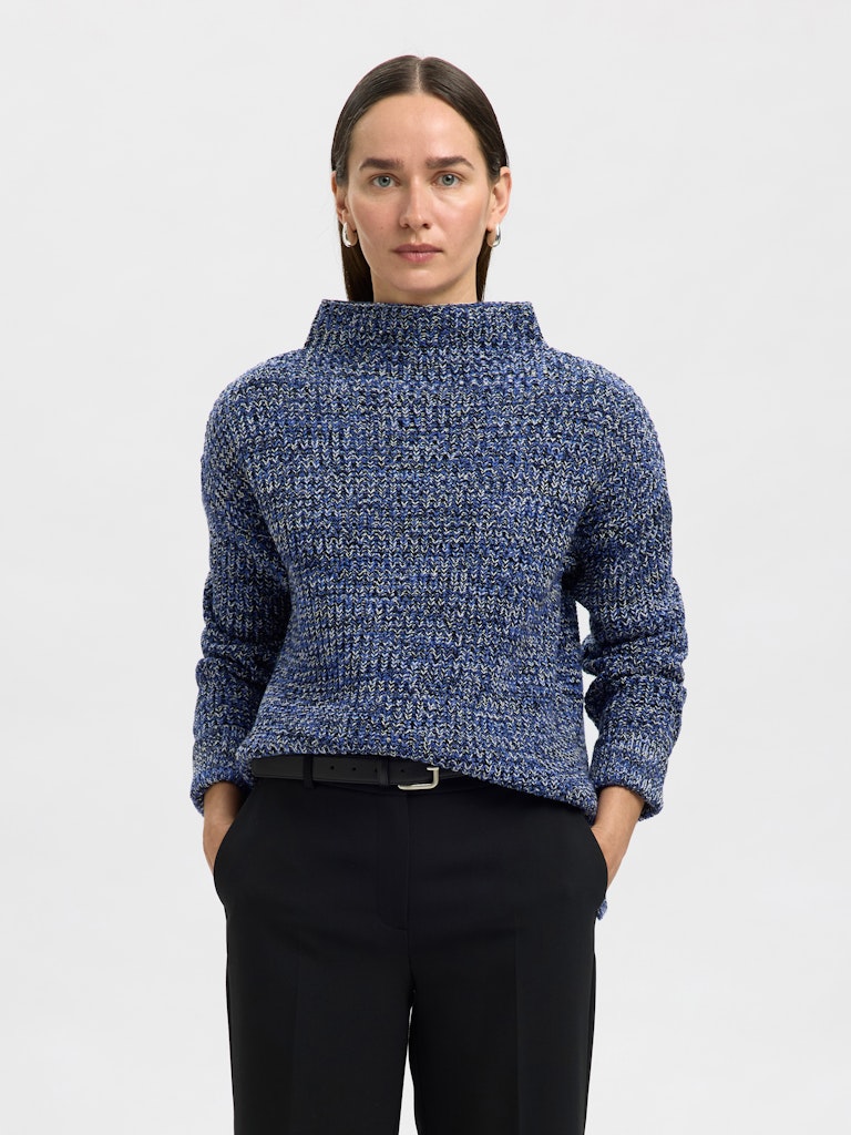 Selected Femme Blue Selma Knit Pullover