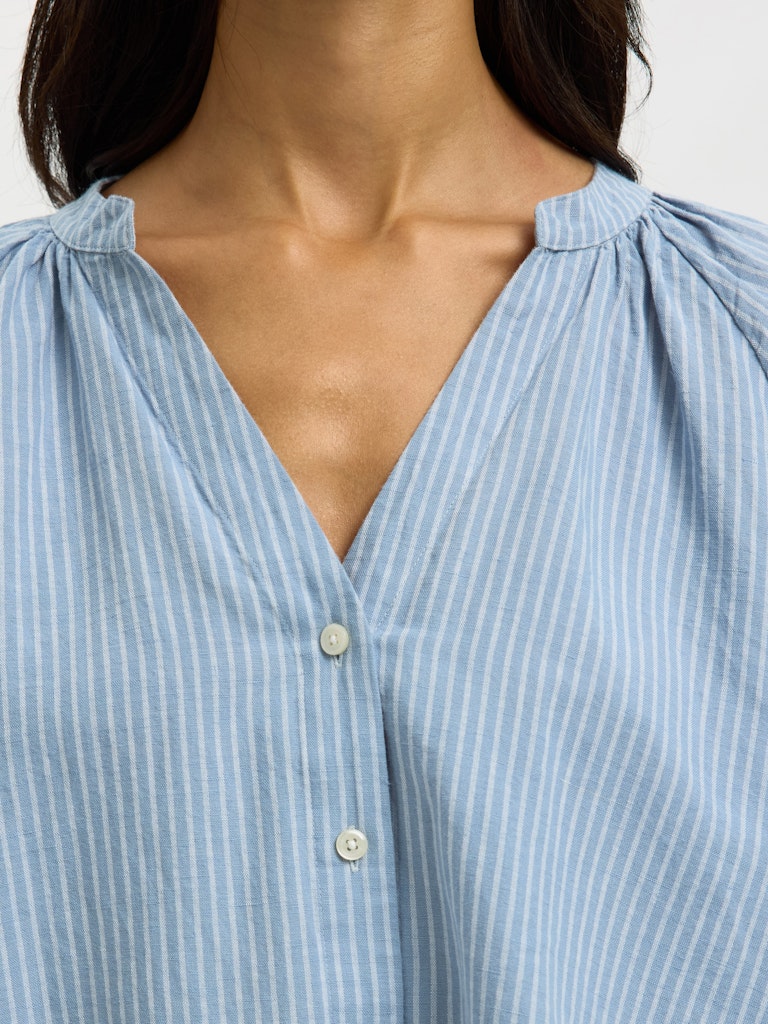 Selected Alberta Dusty Blue Shirt