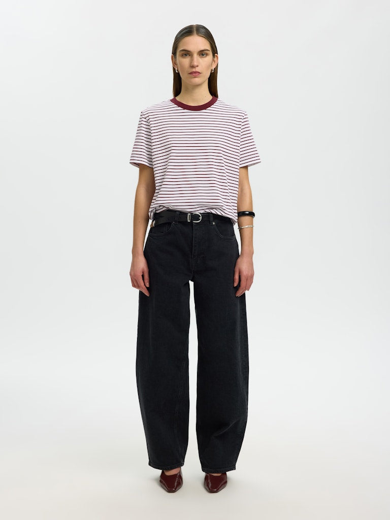 Selected Essentiel Striped Boxy Tee