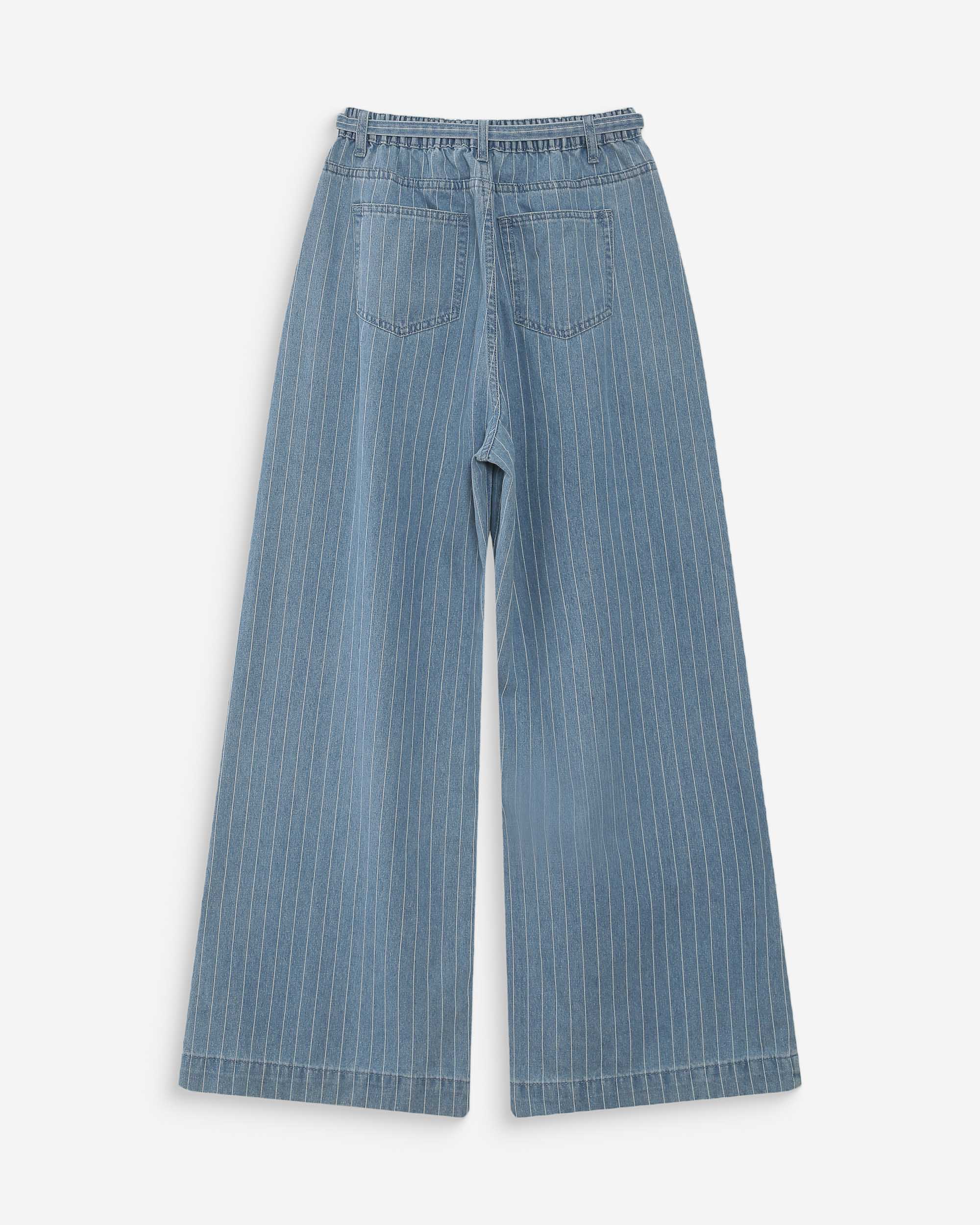 Grace & Mila Pompon Striped Jeans