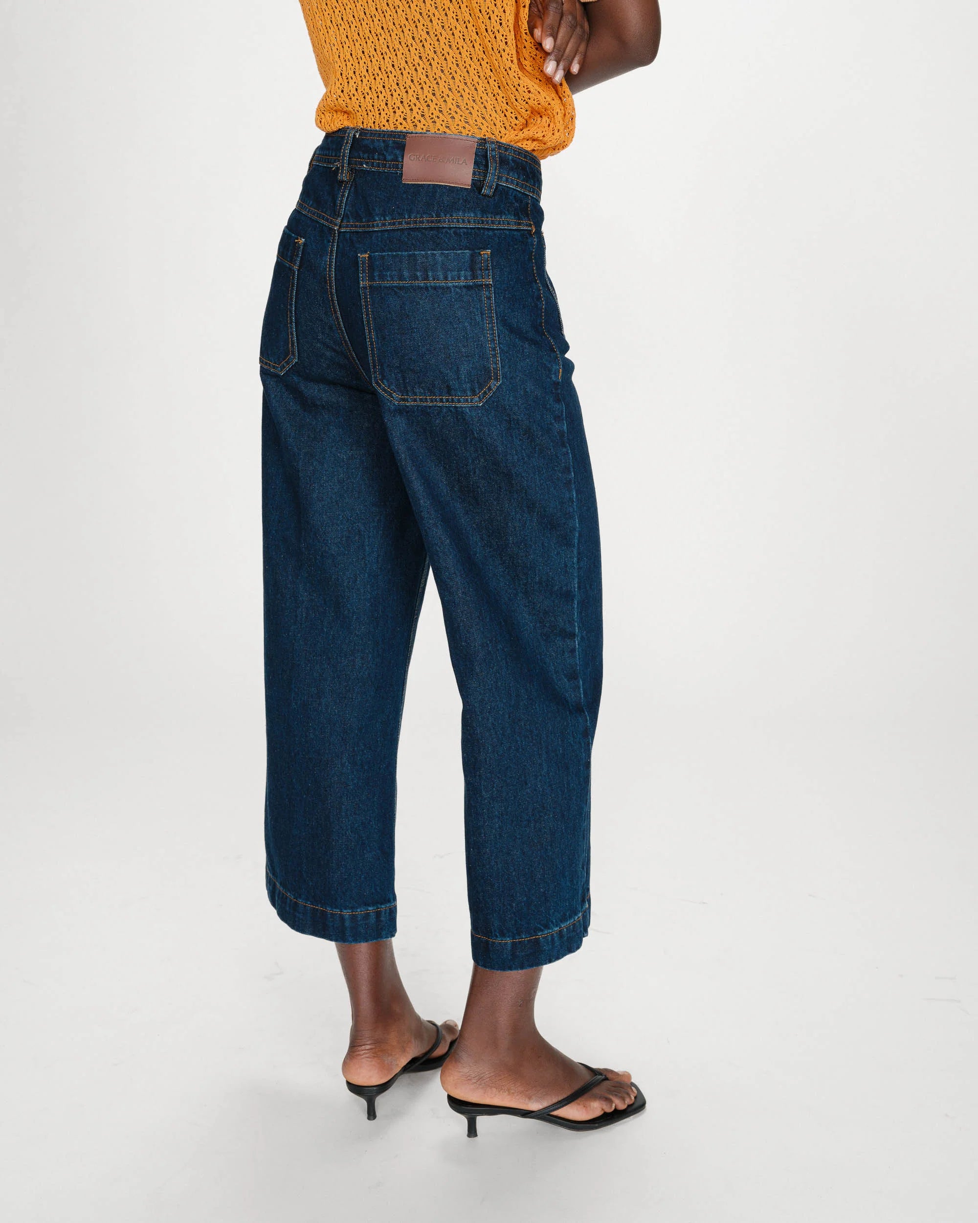 Grace & Mila Joe Dark Blue Jeans