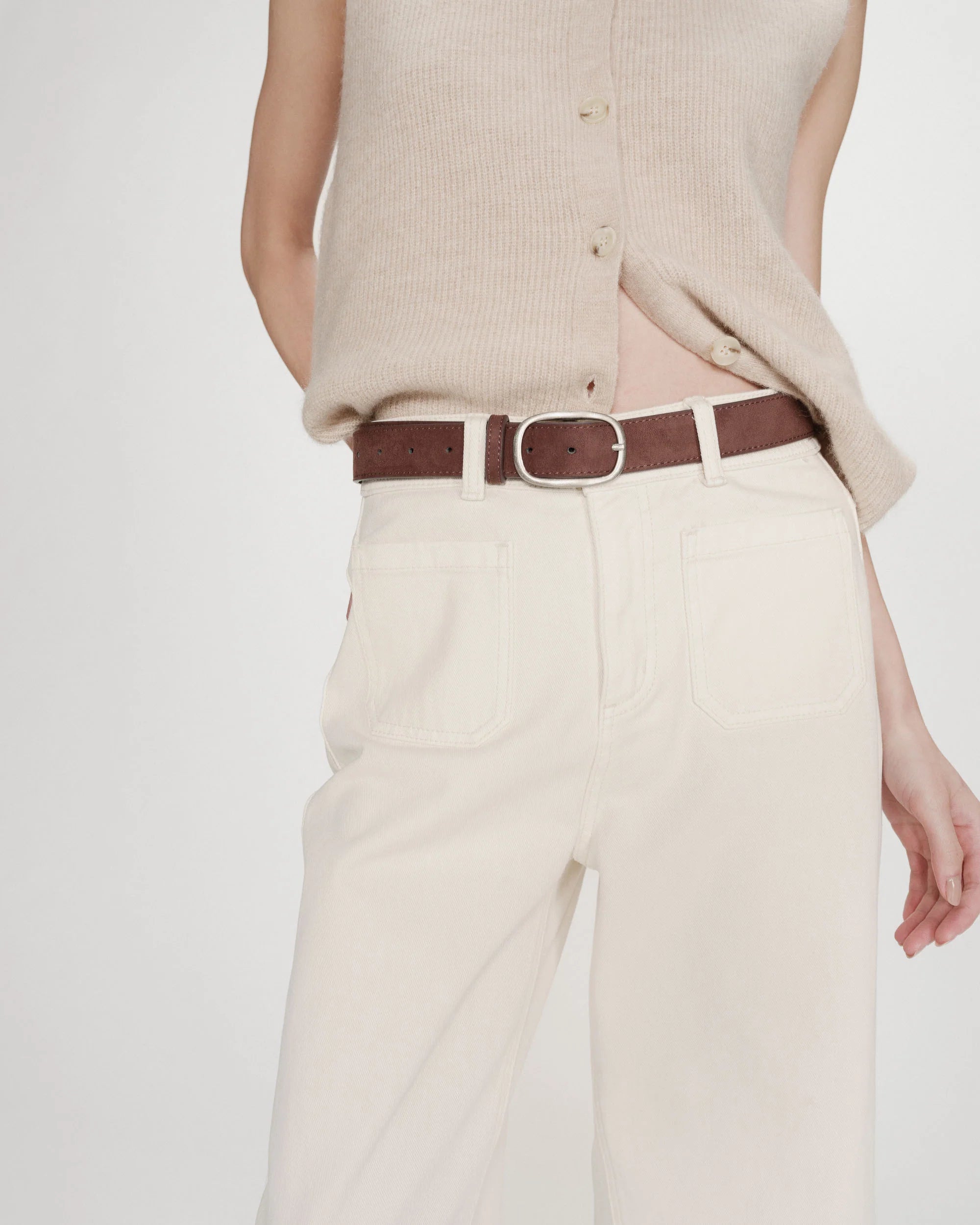 Grace & Mila Joe Ecru Jeans