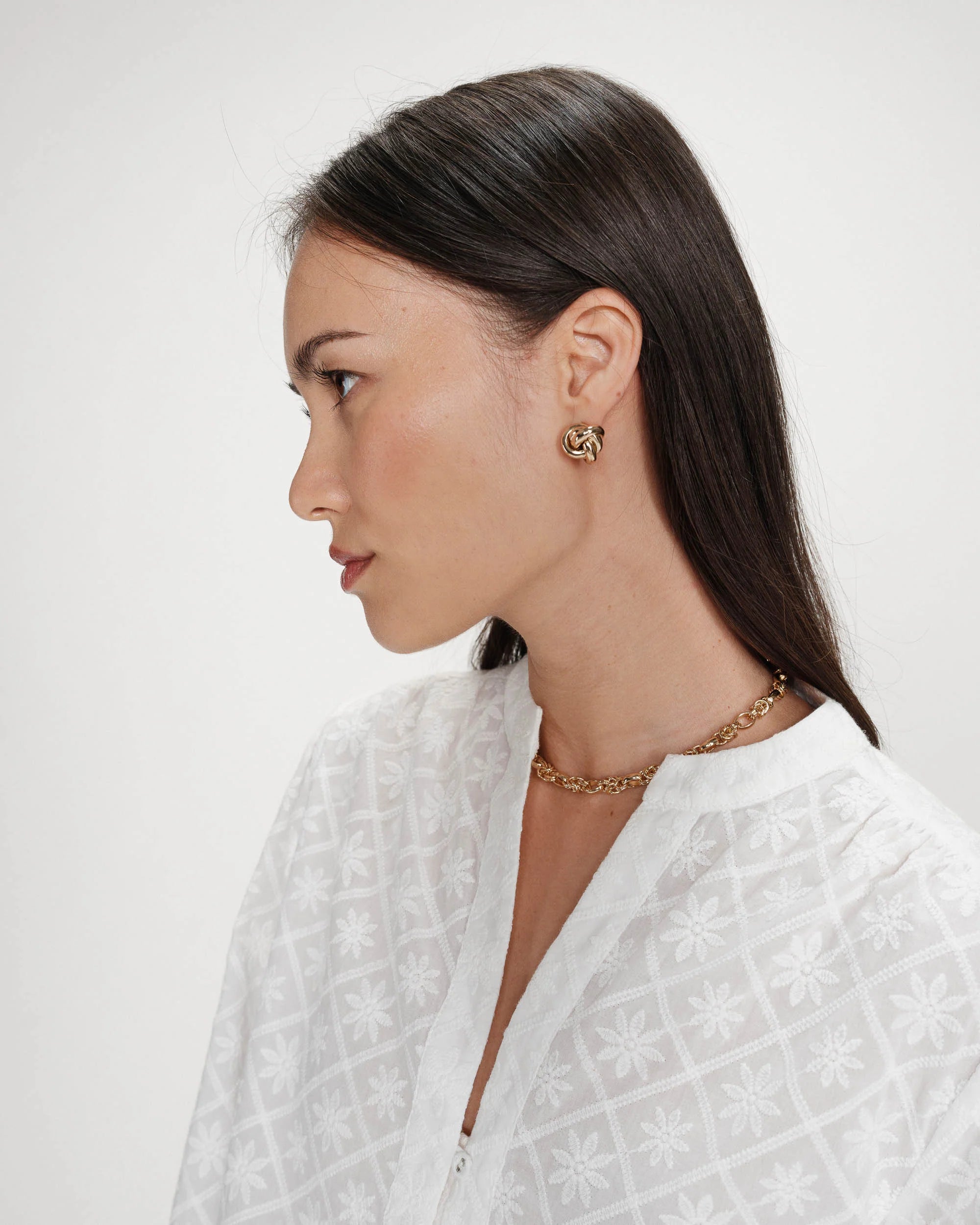 Grace & Mila Vandita Ivoire Blouse