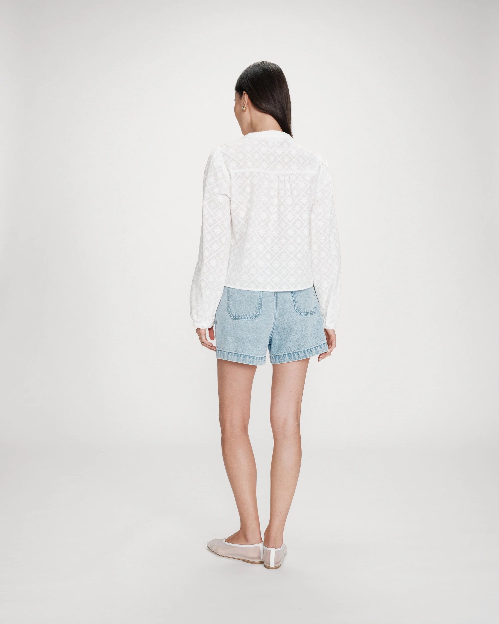 Grace & Mila Vandita Ivoire Blouse