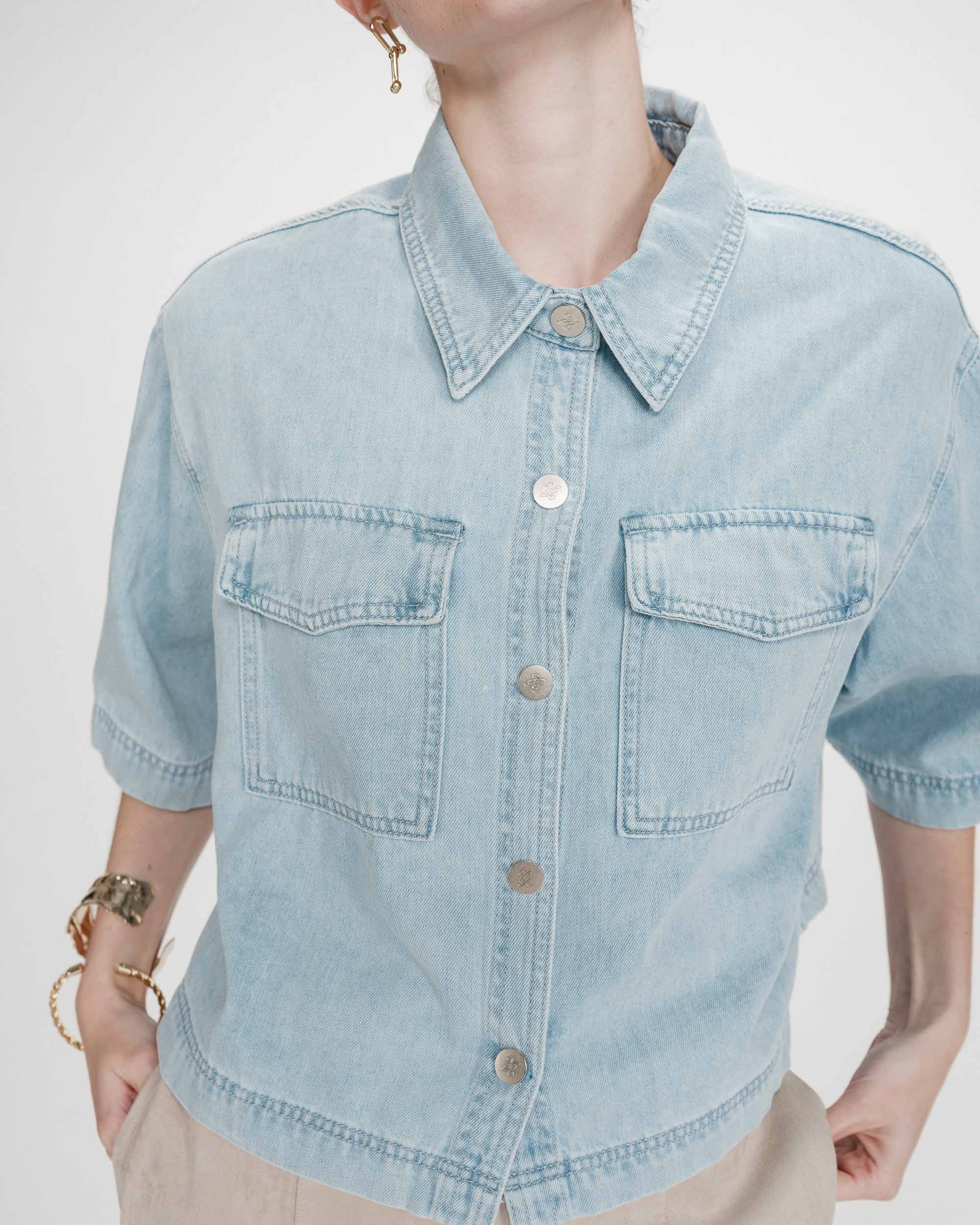 Grace & Mila Vita Sky Blue Jacket