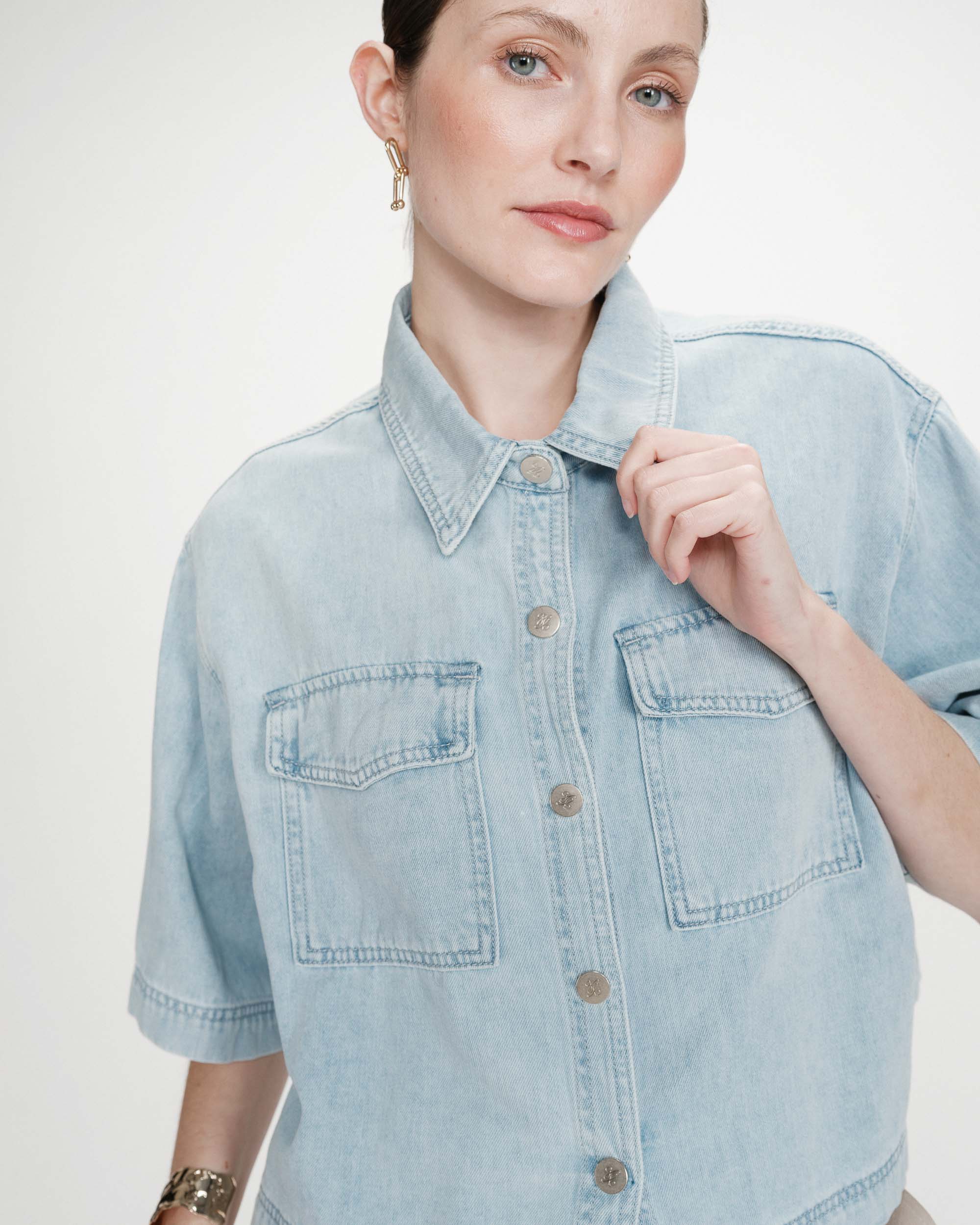 Grace & Mila Vita Sky Blue Jacket