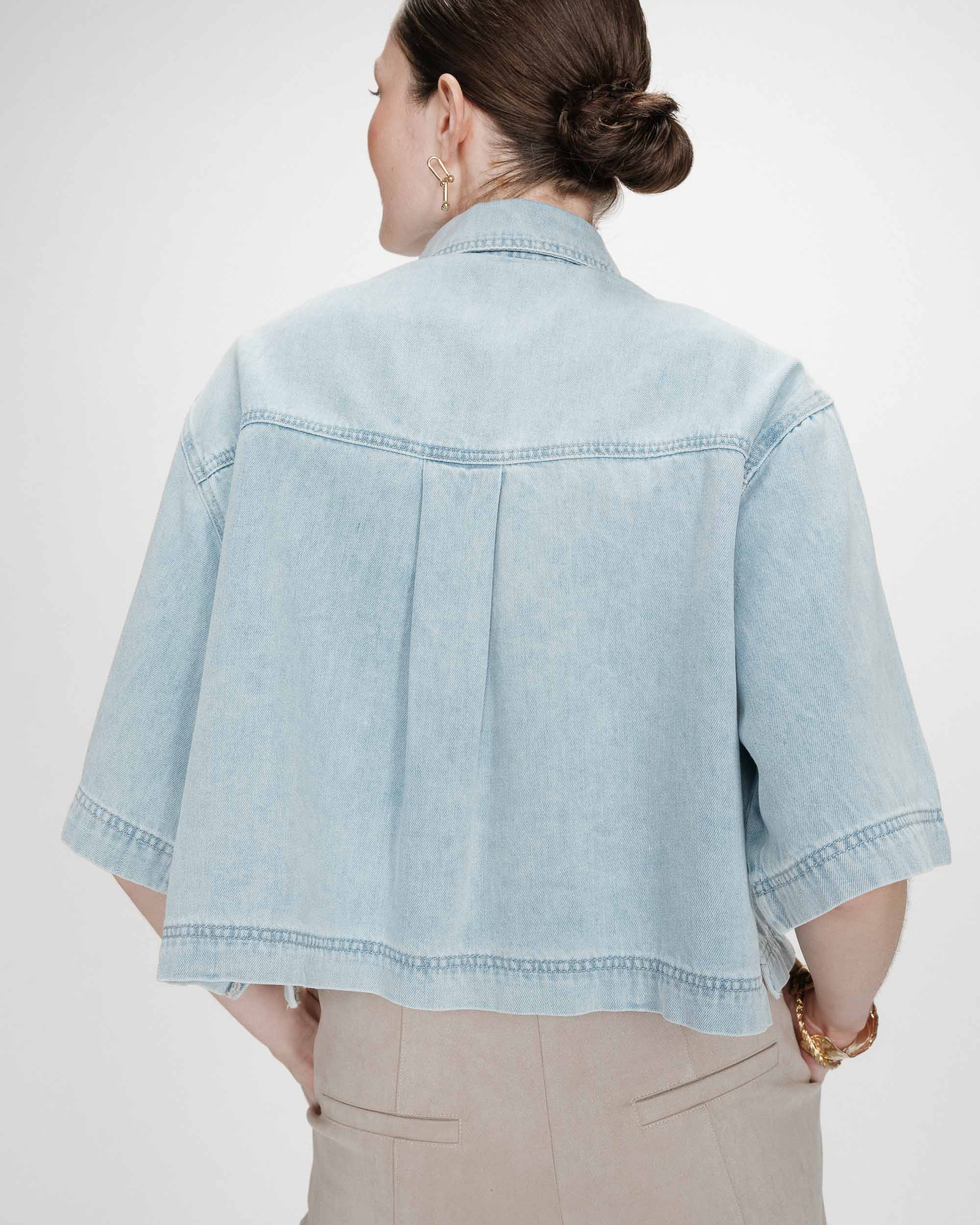 Grace & Mila Vita Sky Blue Jacket