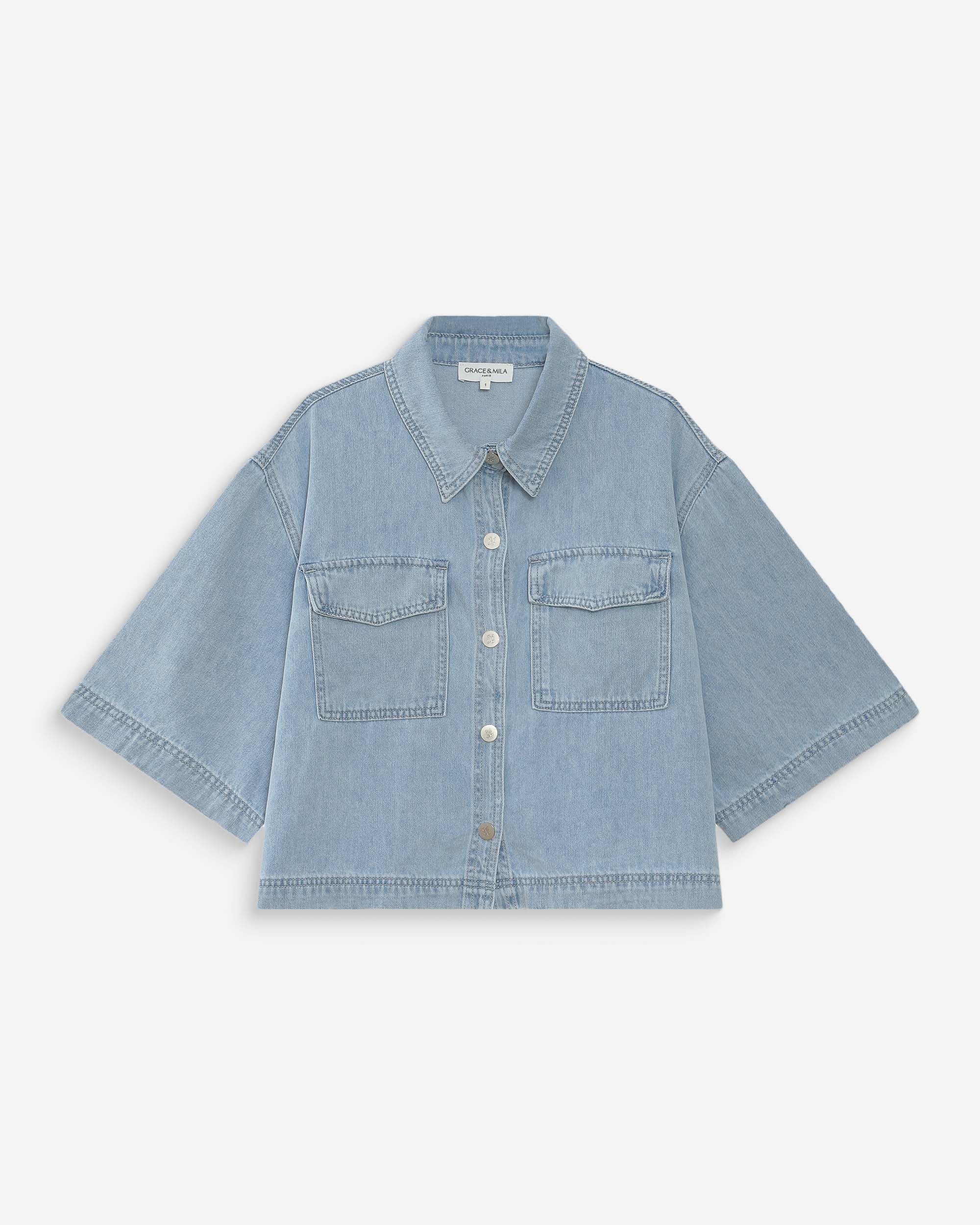 Grace & Mila Vita Sky Blue Jacket