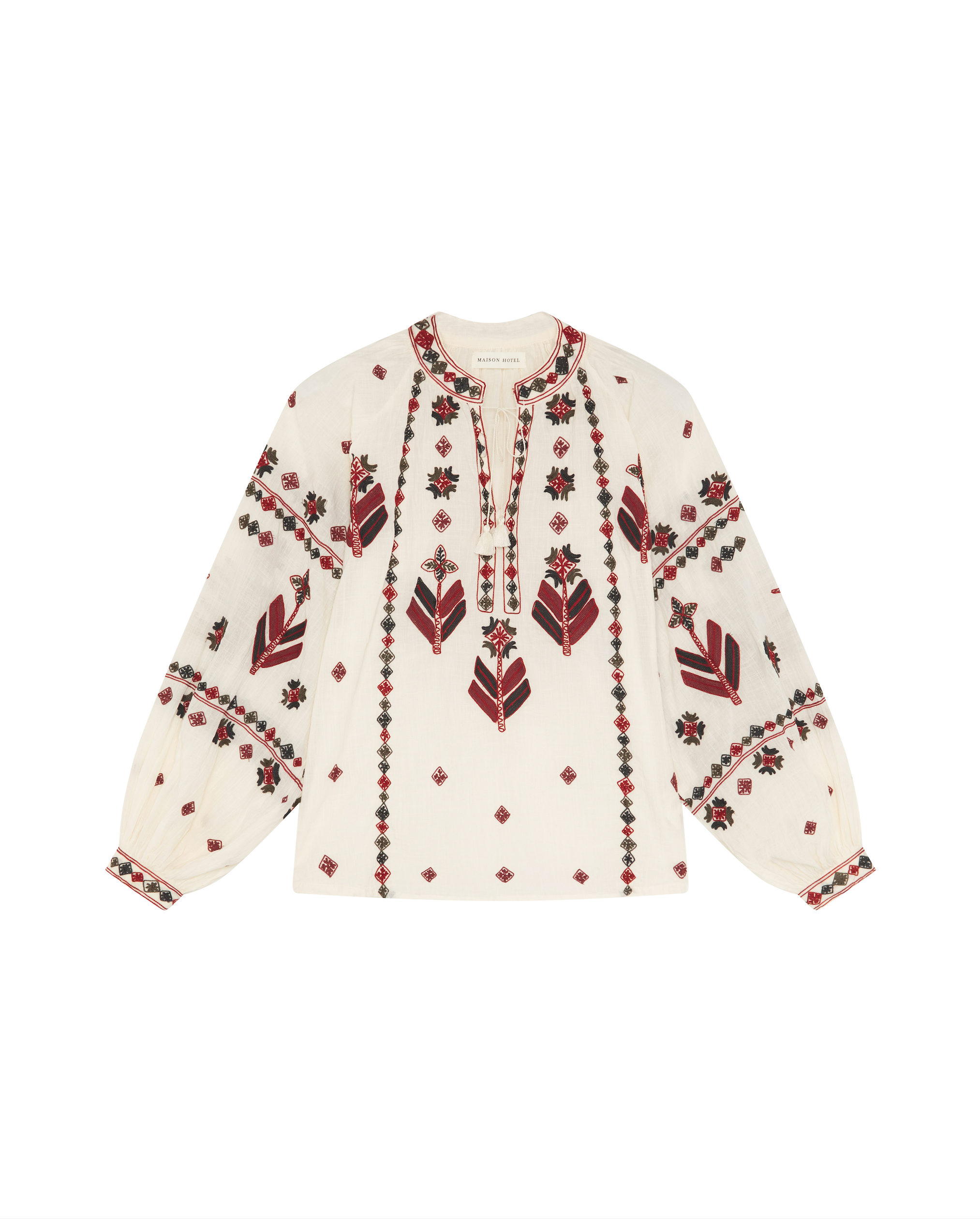 Maison Hotel Bone Blouse Arrows Robin