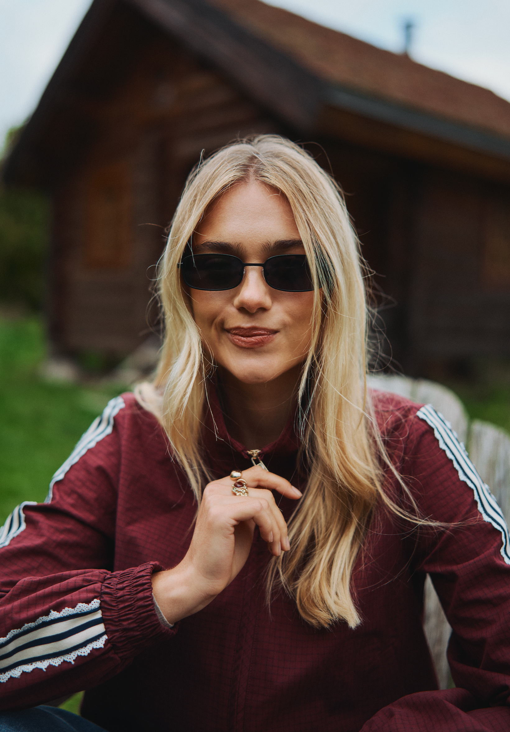 Numph Nutuja Fig Bomber Jacket