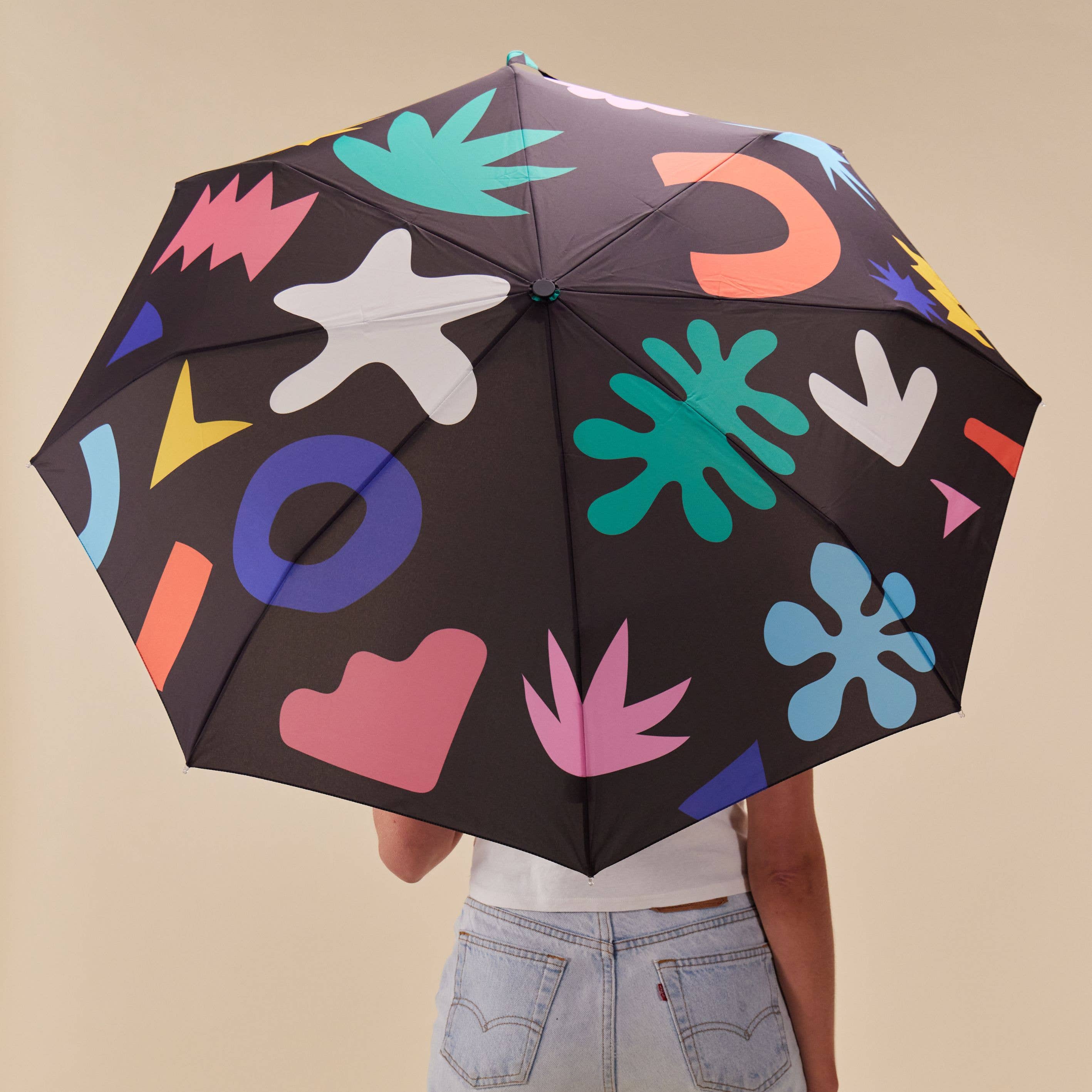 Palma Print Duckhead Umbrella