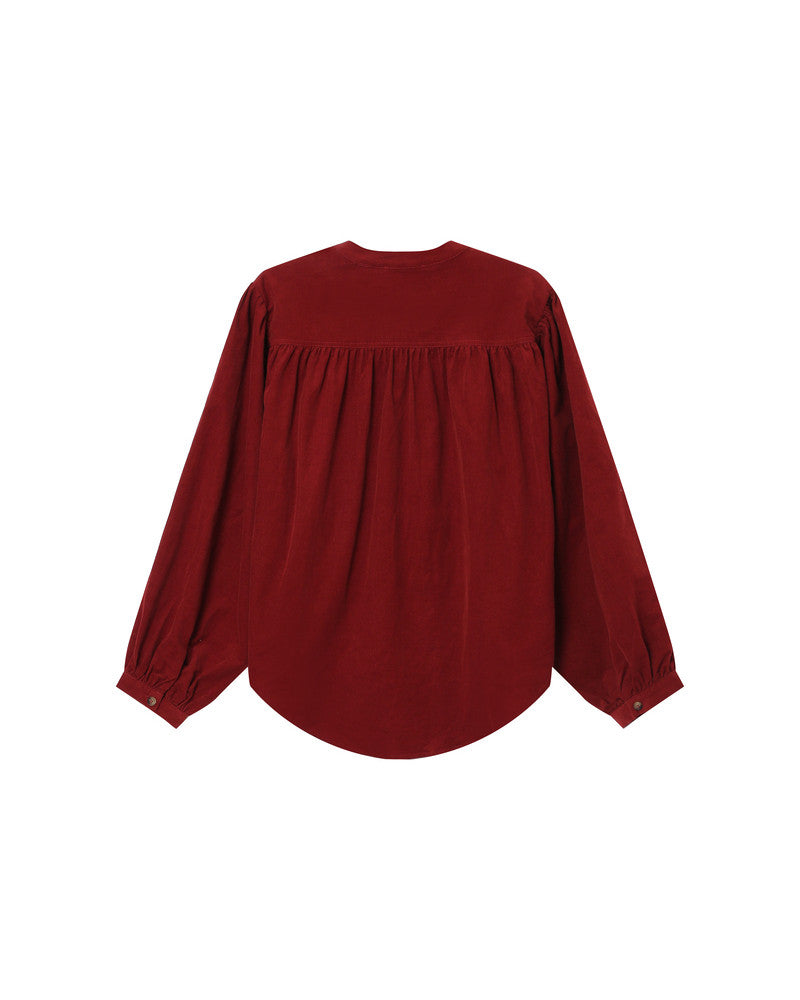 Grace & Mila Suri Terracotta Blouse
