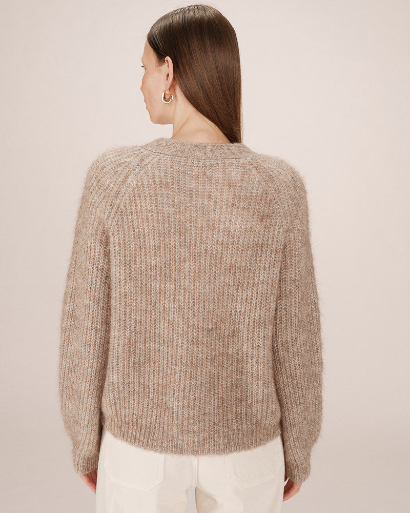 Grace & Mila Saluda Greige Cardigan
