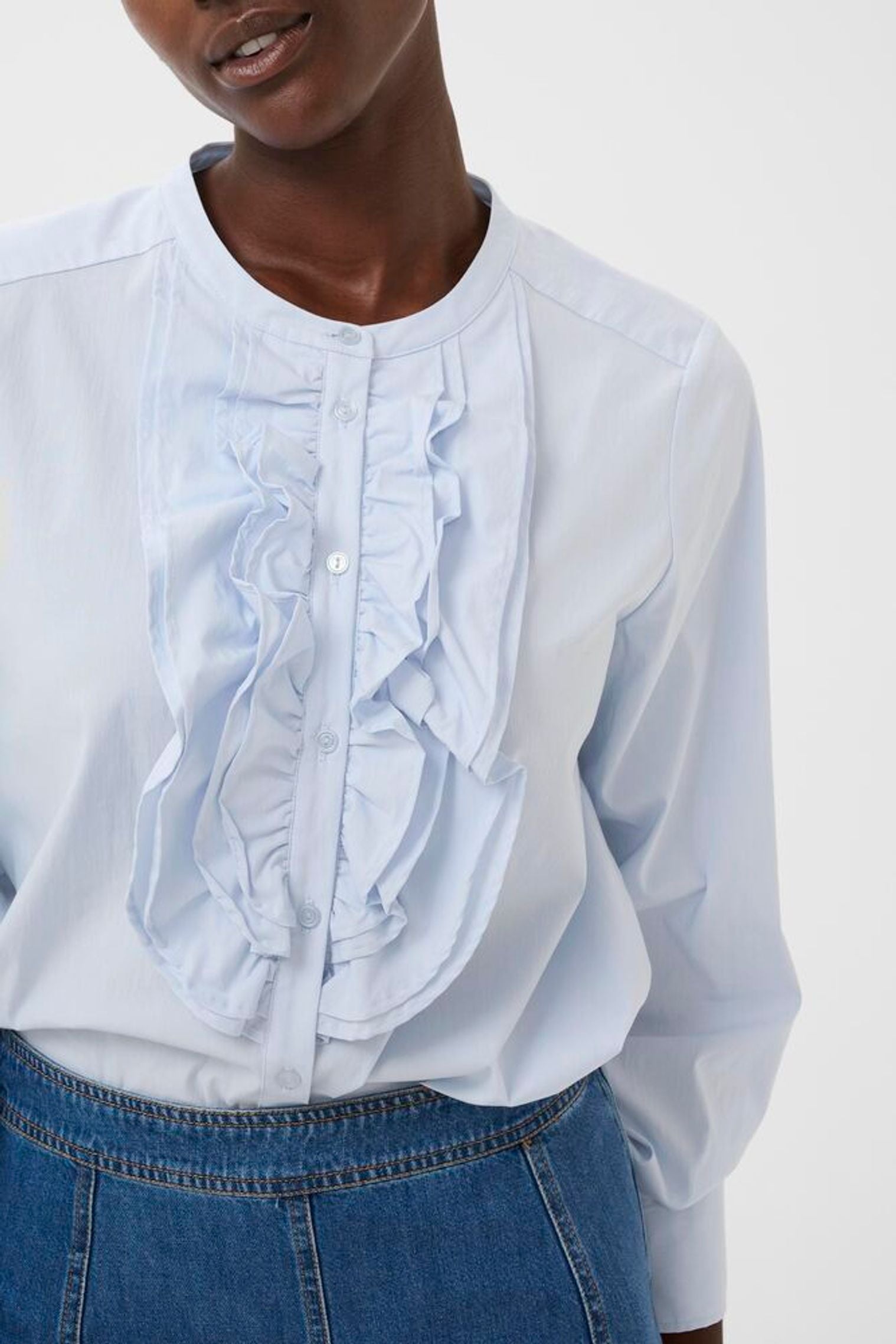 Part Two Zainas Ruffle Shirt