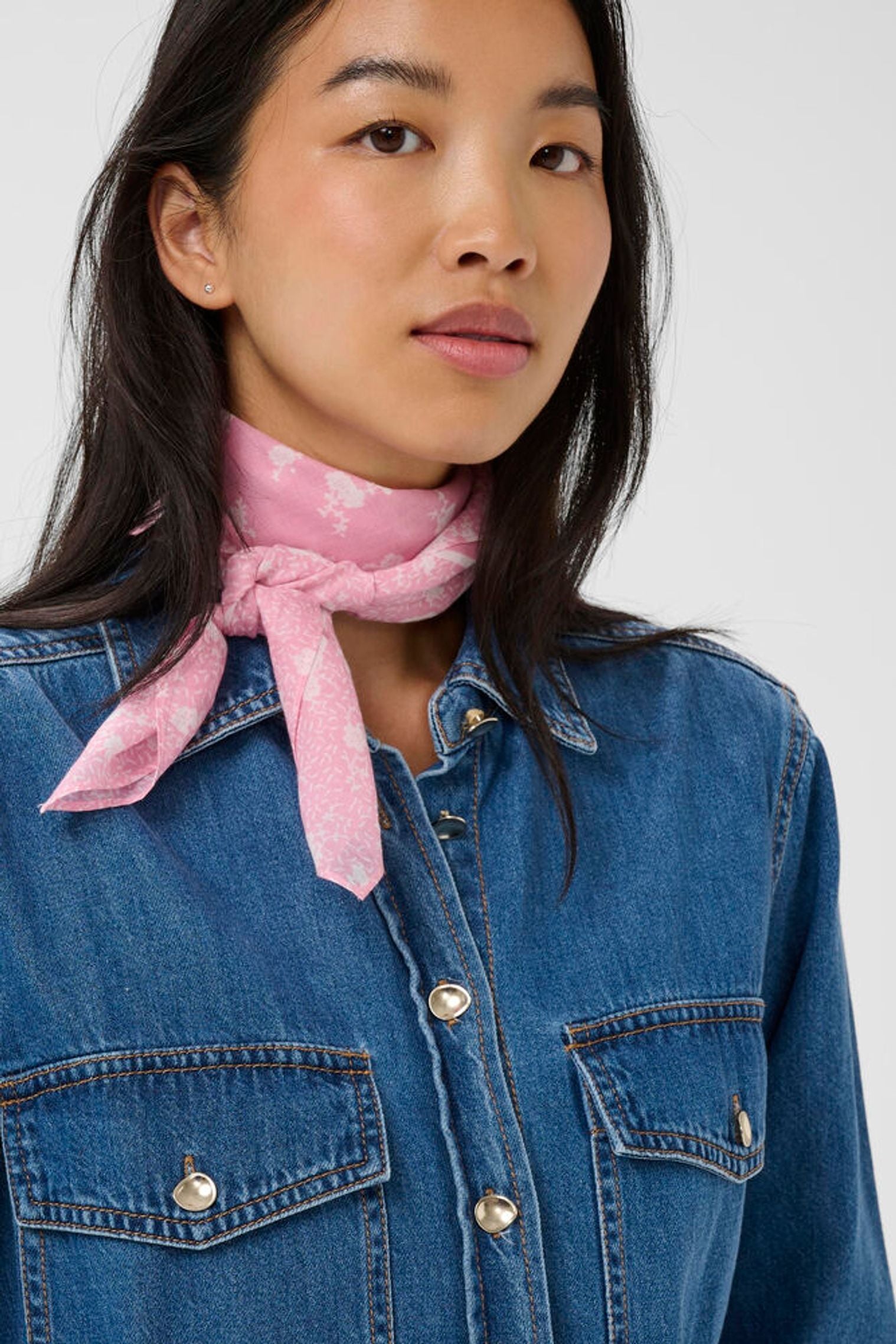 Part Two Phi Pink Scarf