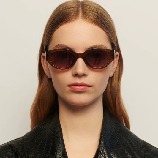 A.Kjaerbede Winnie Smoke Transparent Sunglasses