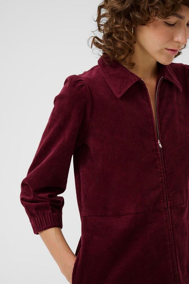 Part Two Eyvor Tawny Port Dress