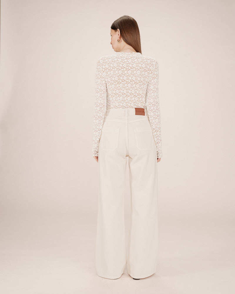 Grace & Mila James Beige Jean