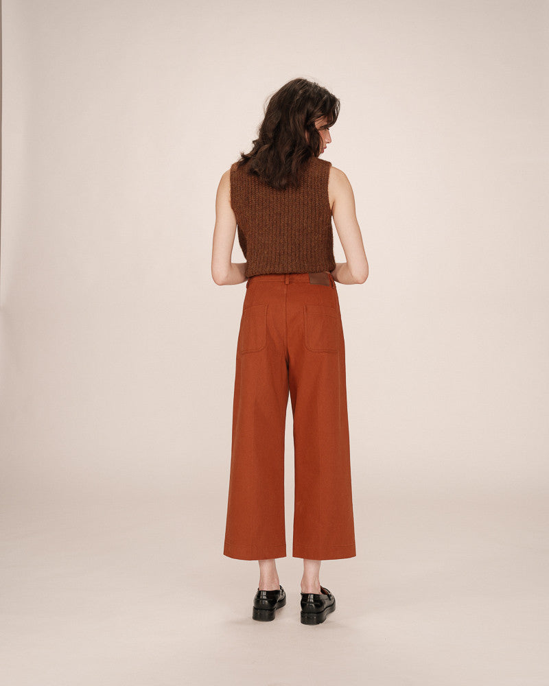 Grace & Mila Sole Camel Trouser