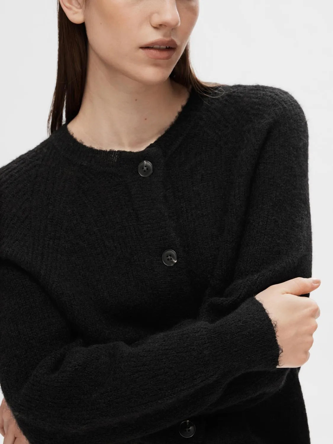 Selected Femme Lulu Black Cardigan