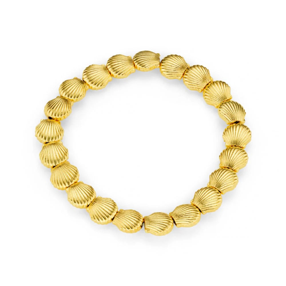 Orelia Shell Stretch Bracelet