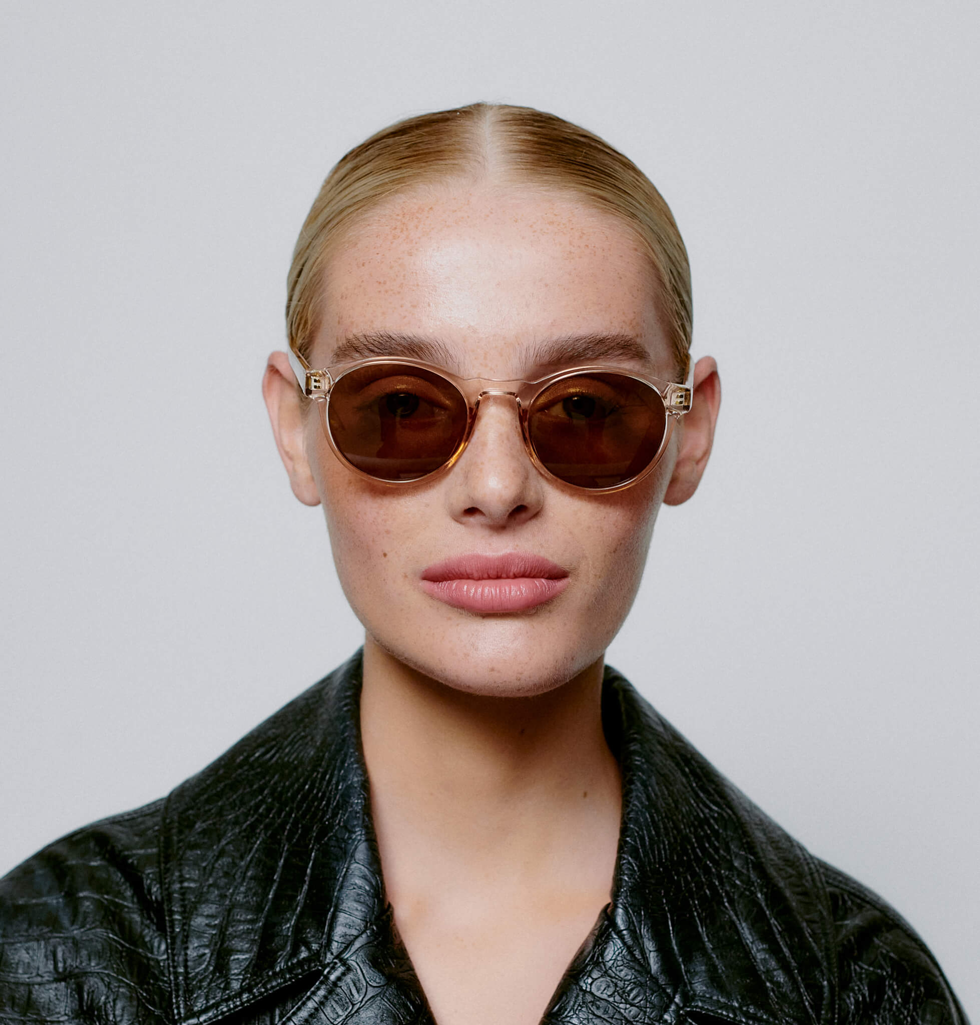 A.Kjaerbede Marvin Champagne Sunglasses
