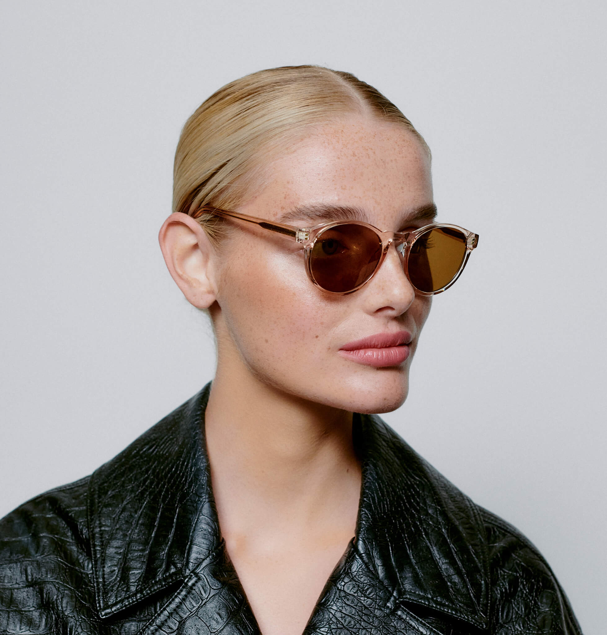 A.Kjaerbede Marvin Champagne Sunglasses