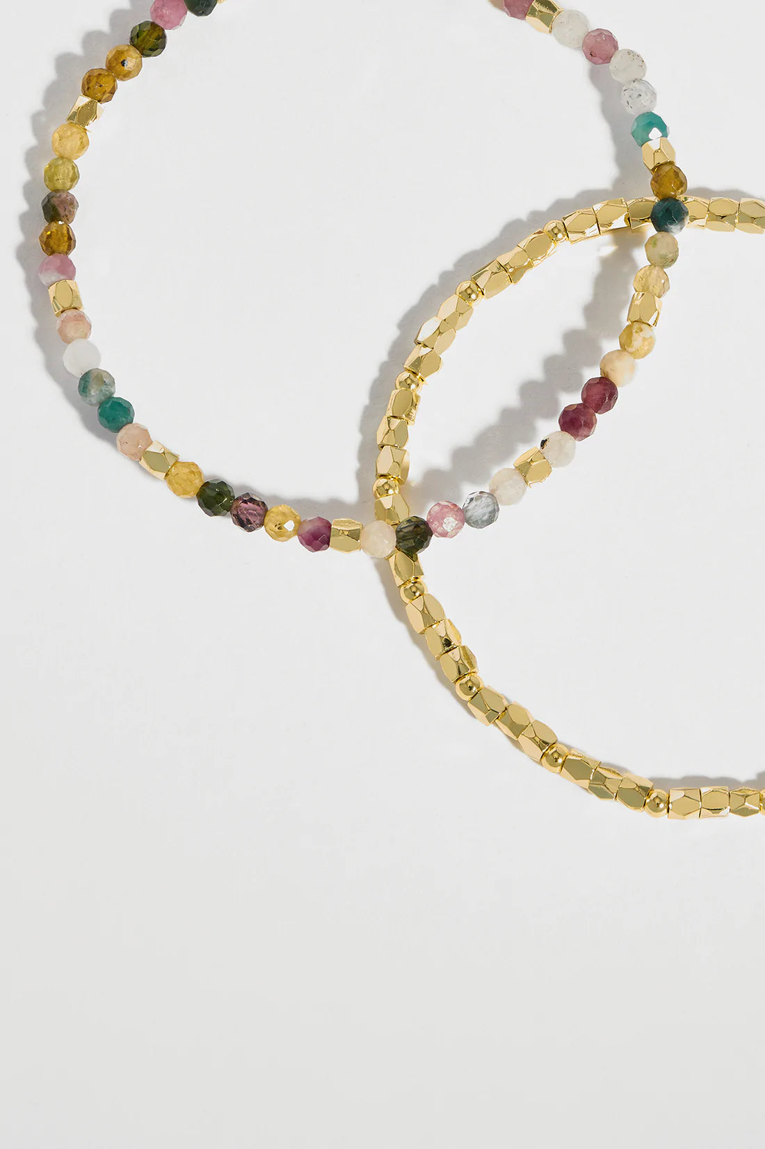 Estella Bartlett Coco Tourmaline Double Bracelet