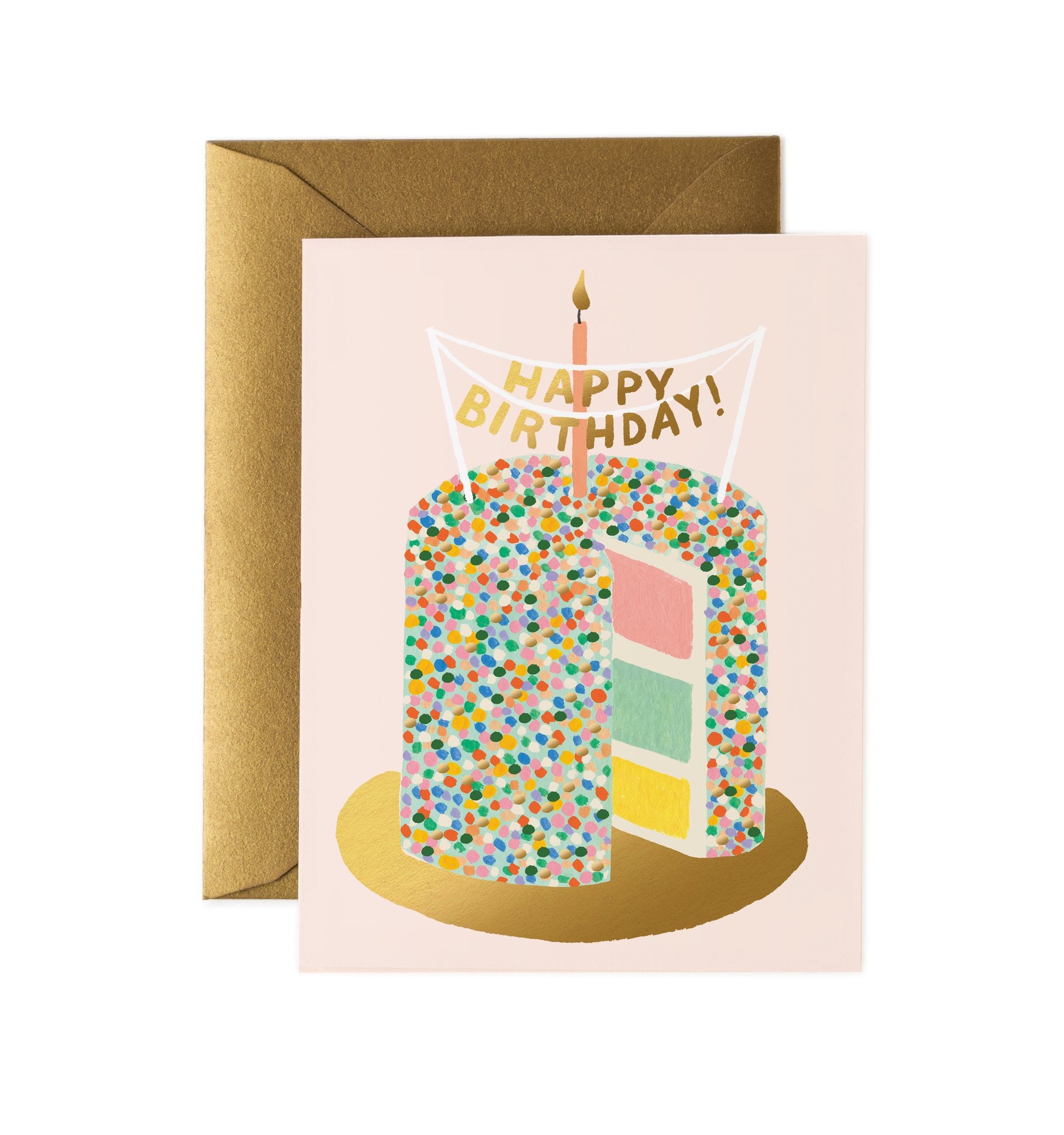 Rifle Paper Co Layer Cake Birthday Card