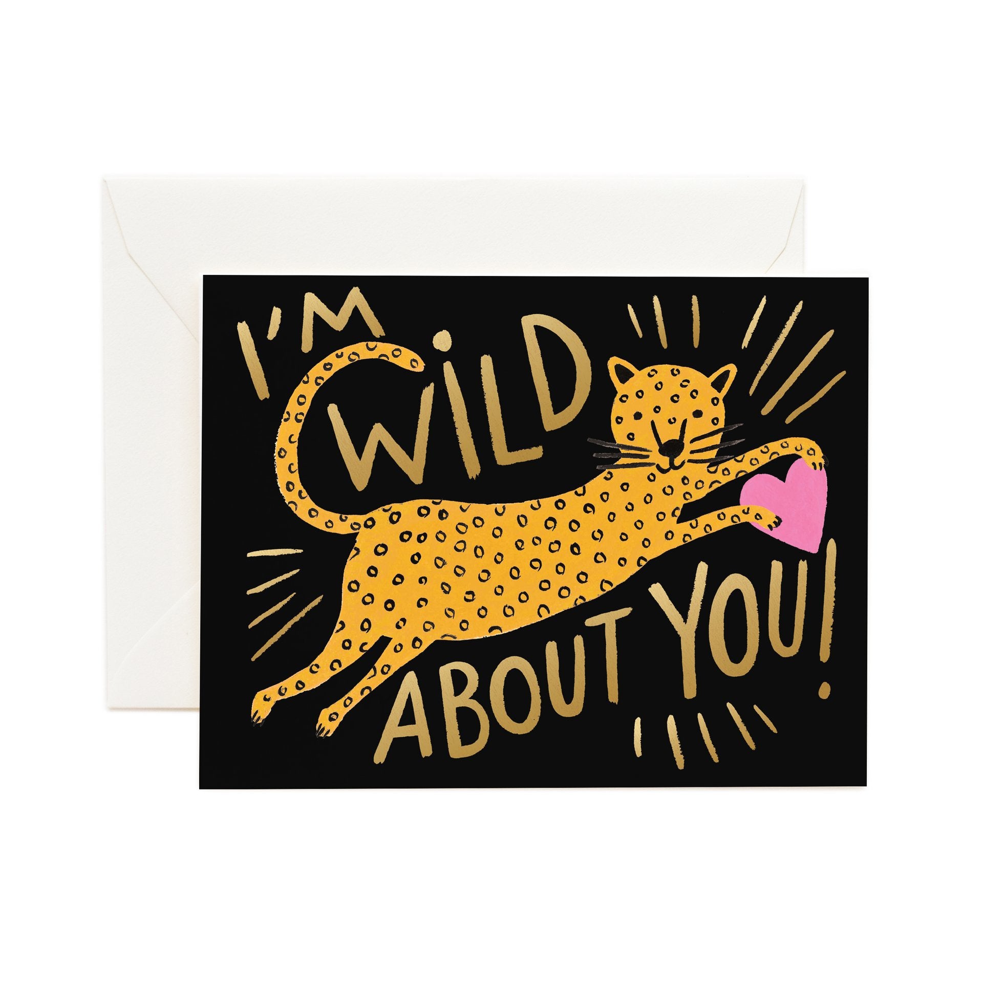 Wild About You Greetings Card