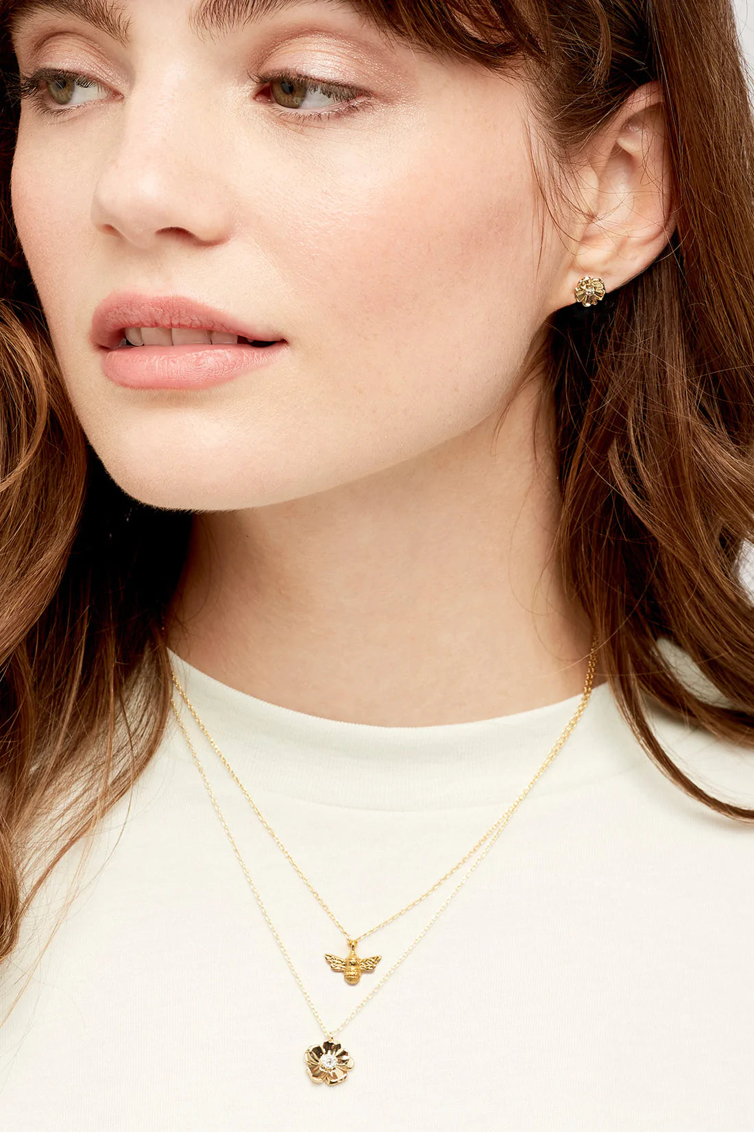 Estella Bartlett Gold Bee Pendant