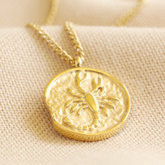 Lisa Angel Scorpio Pendant Necklace