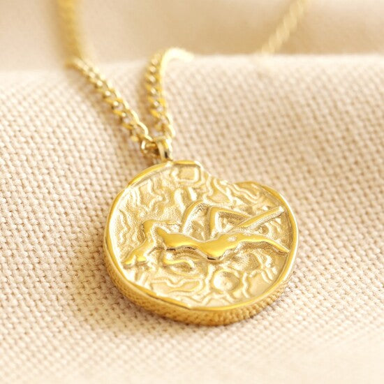 Lisa Angel Virgo Pendant Necklace