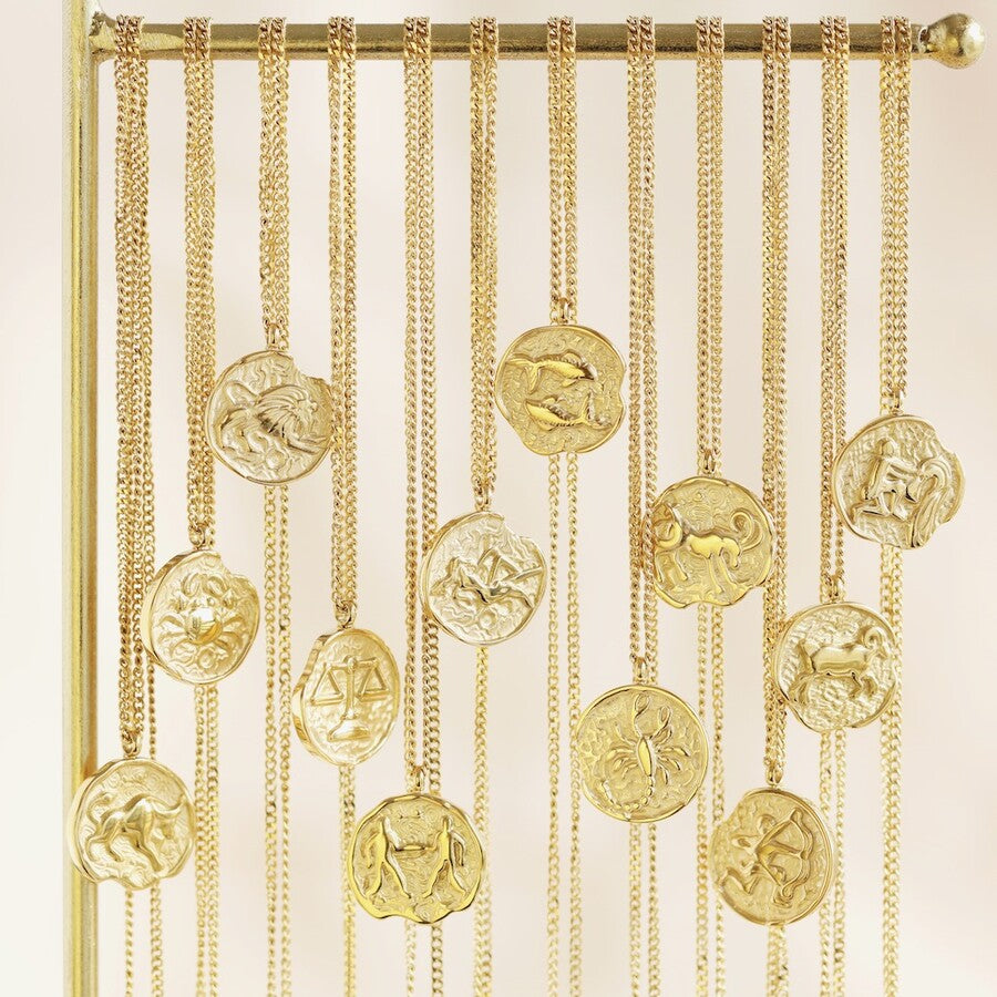 Lisa Angel Virgo Pendant Necklace