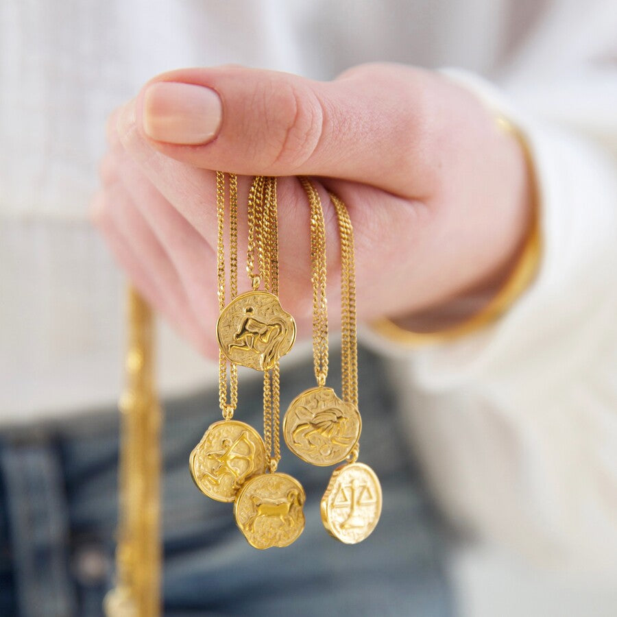 Lisa Angel Virgo Pendant Necklace