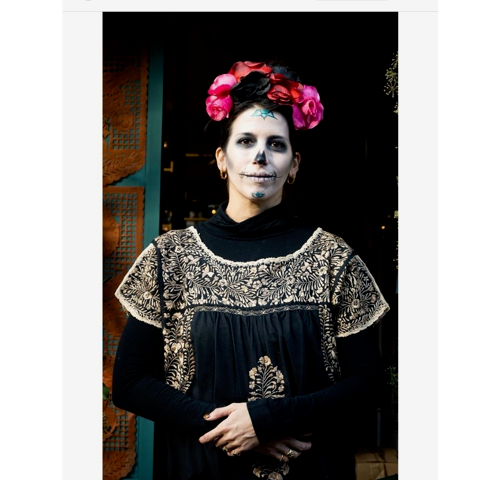 Day of the Dead on Columbia Road