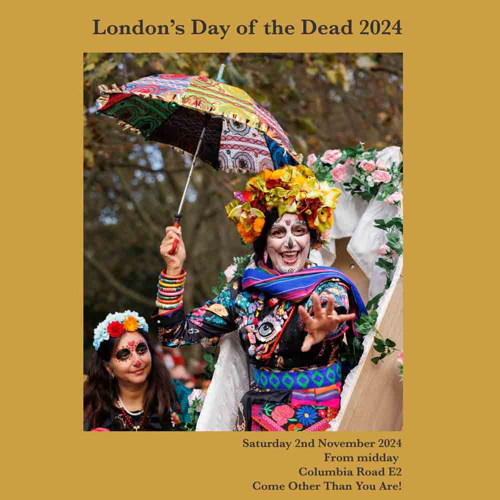 Day of the Dead on Columbia Road