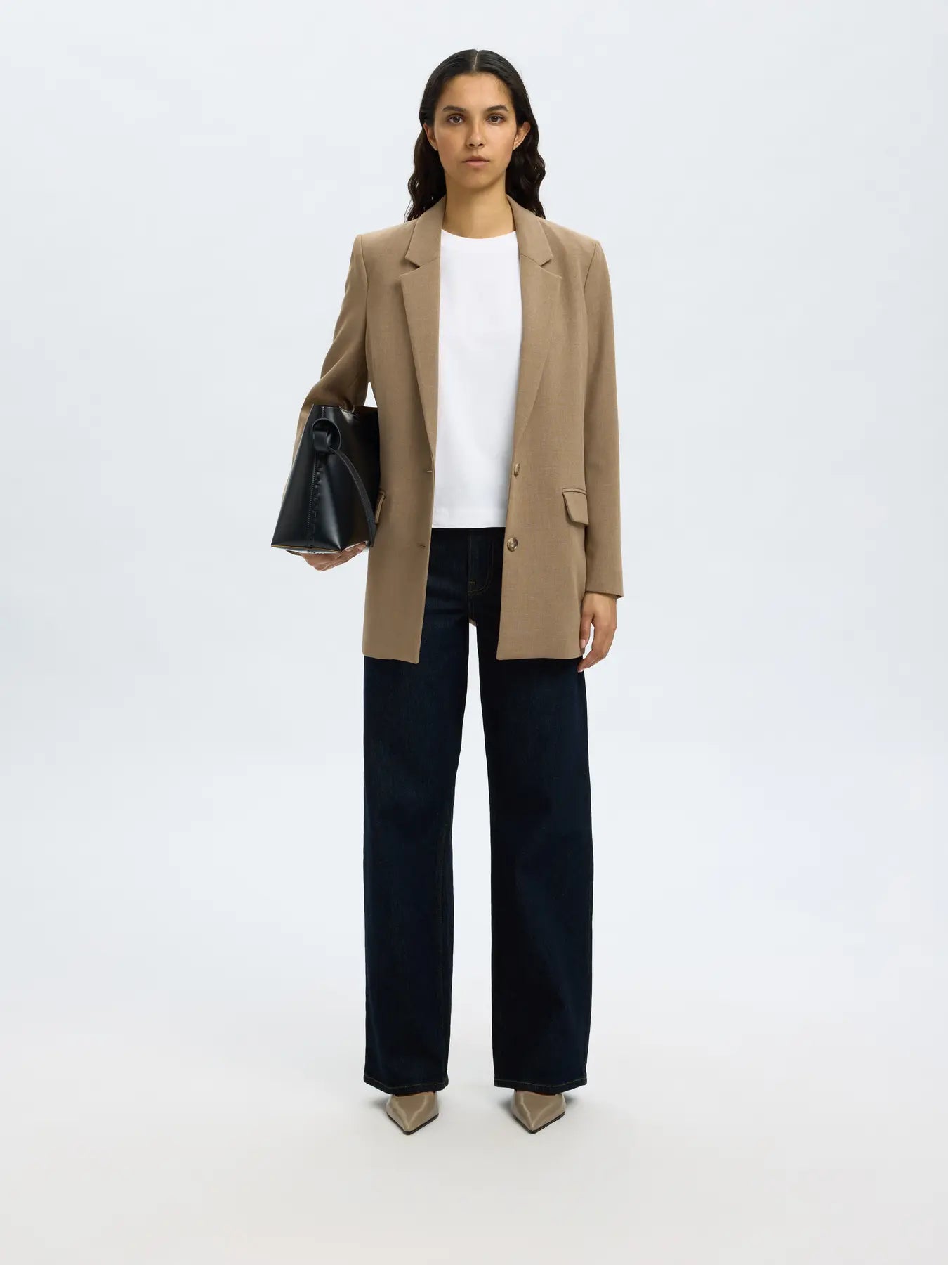 Selected Femme Bea-Kori Dark Blue Jeans