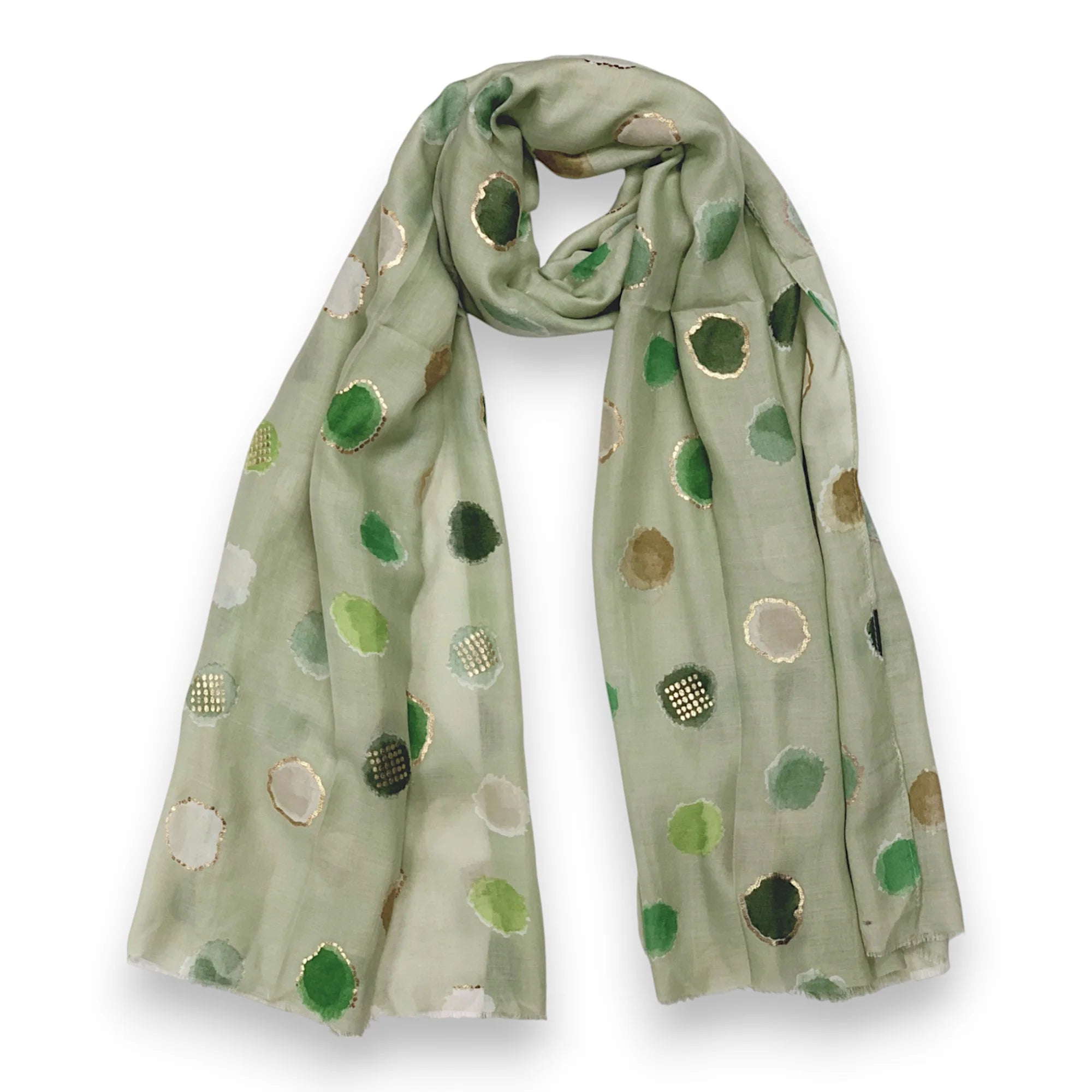 Precious Spring Spotty Scarf