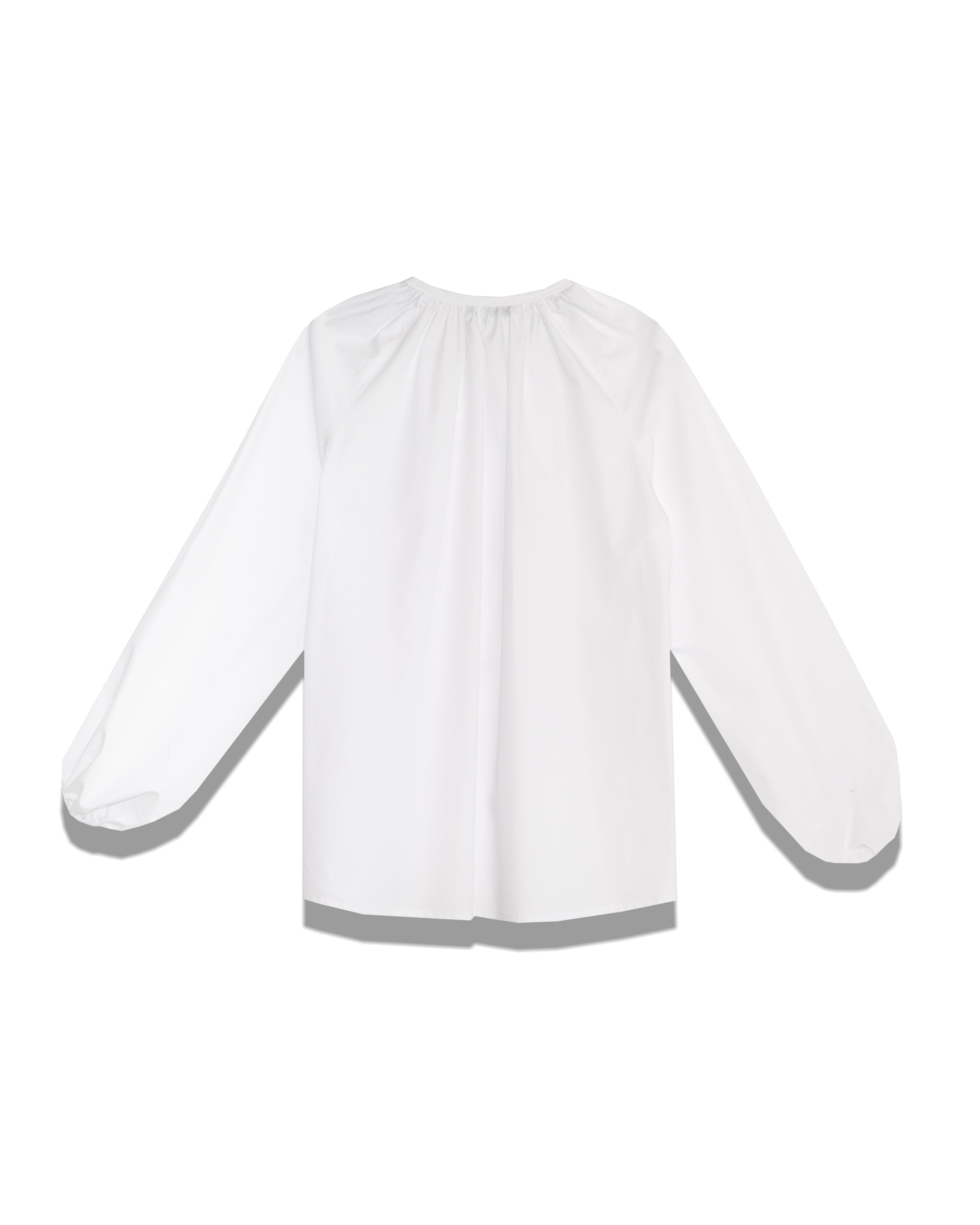 Milla White Poplin Shirt