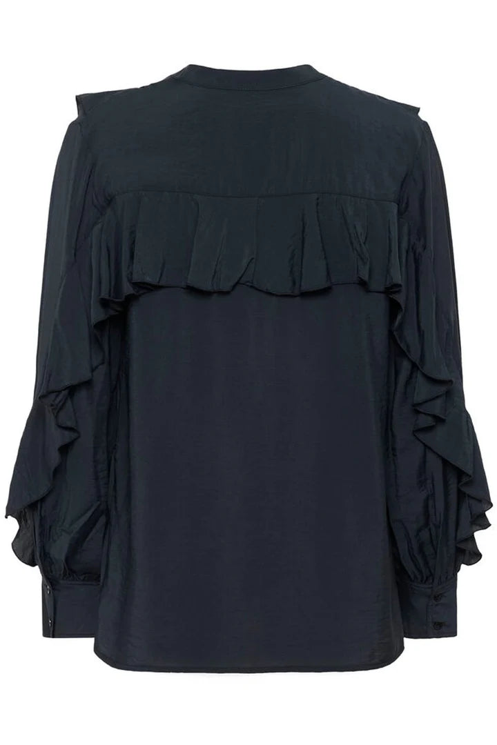 Part Two Stefani Navy Blouse