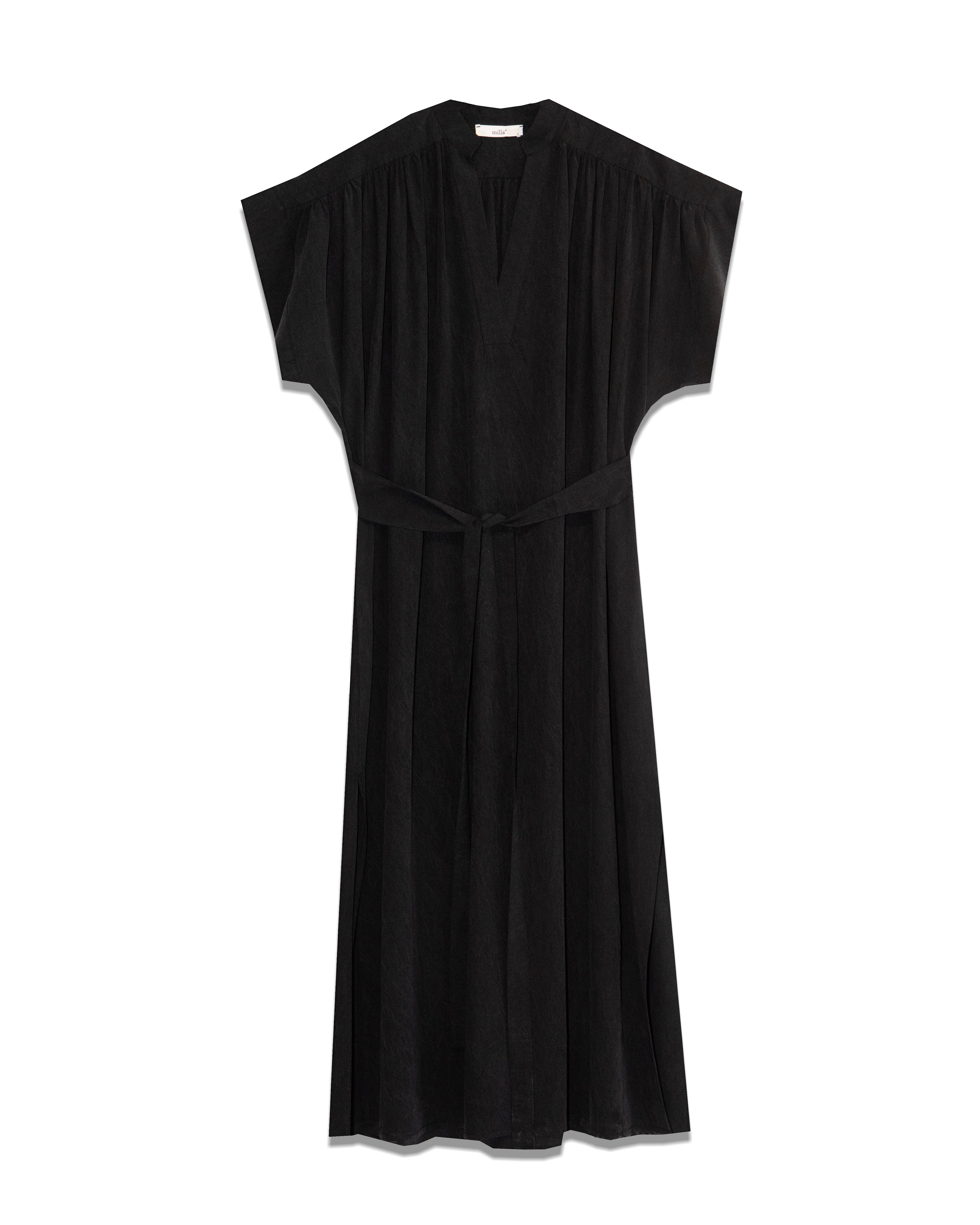 Milla Tencel Navy Dress