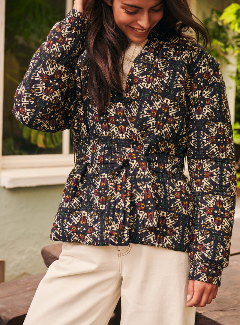 Petite Mendigote Olivia Tibet Print Jacket