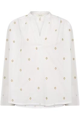 Part Two Bright White Natale Blouse