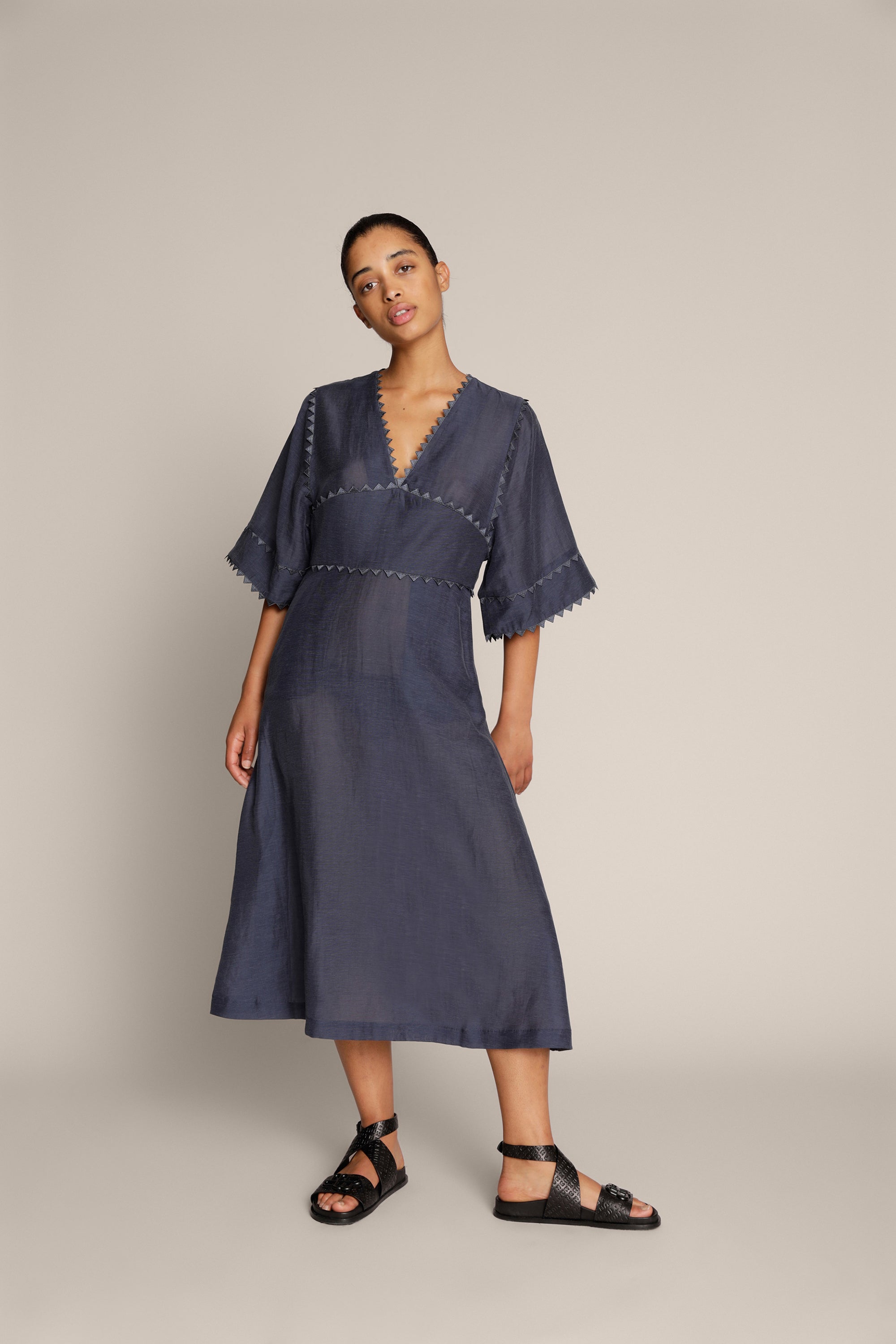 Munthe Melanie Navy Dress