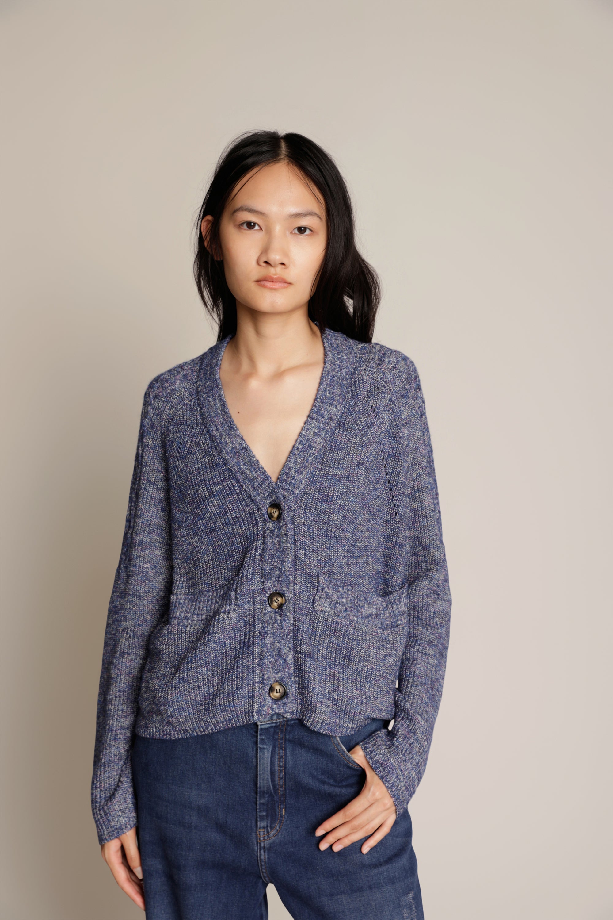 Munthe Mabina Indigo Cardigan