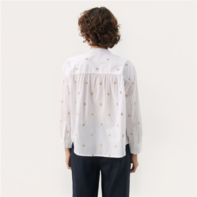 Part Two Bright White Natale Blouse